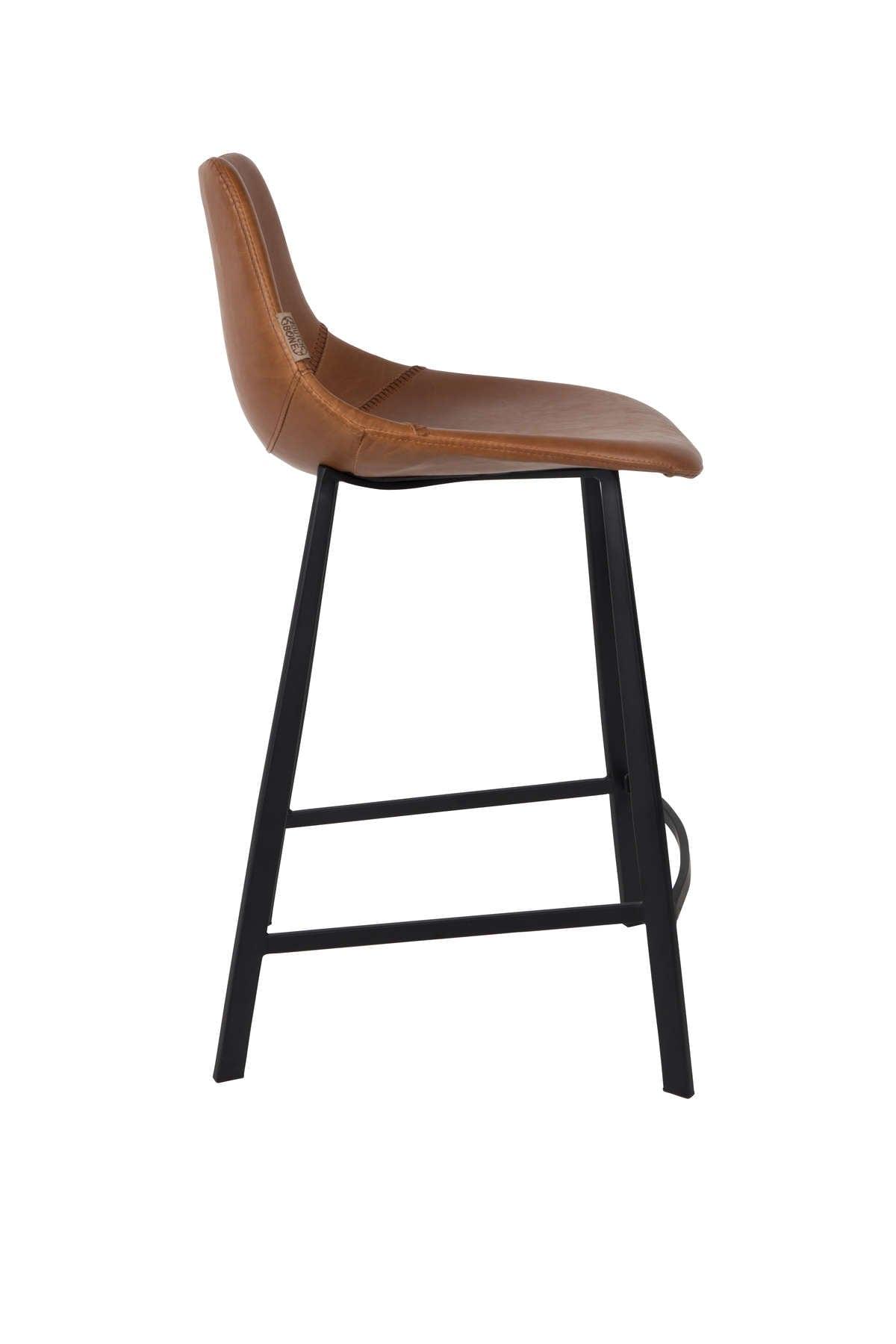 Stołek barowy FRANKY 65 brązowy Dutchbone Eye on Design