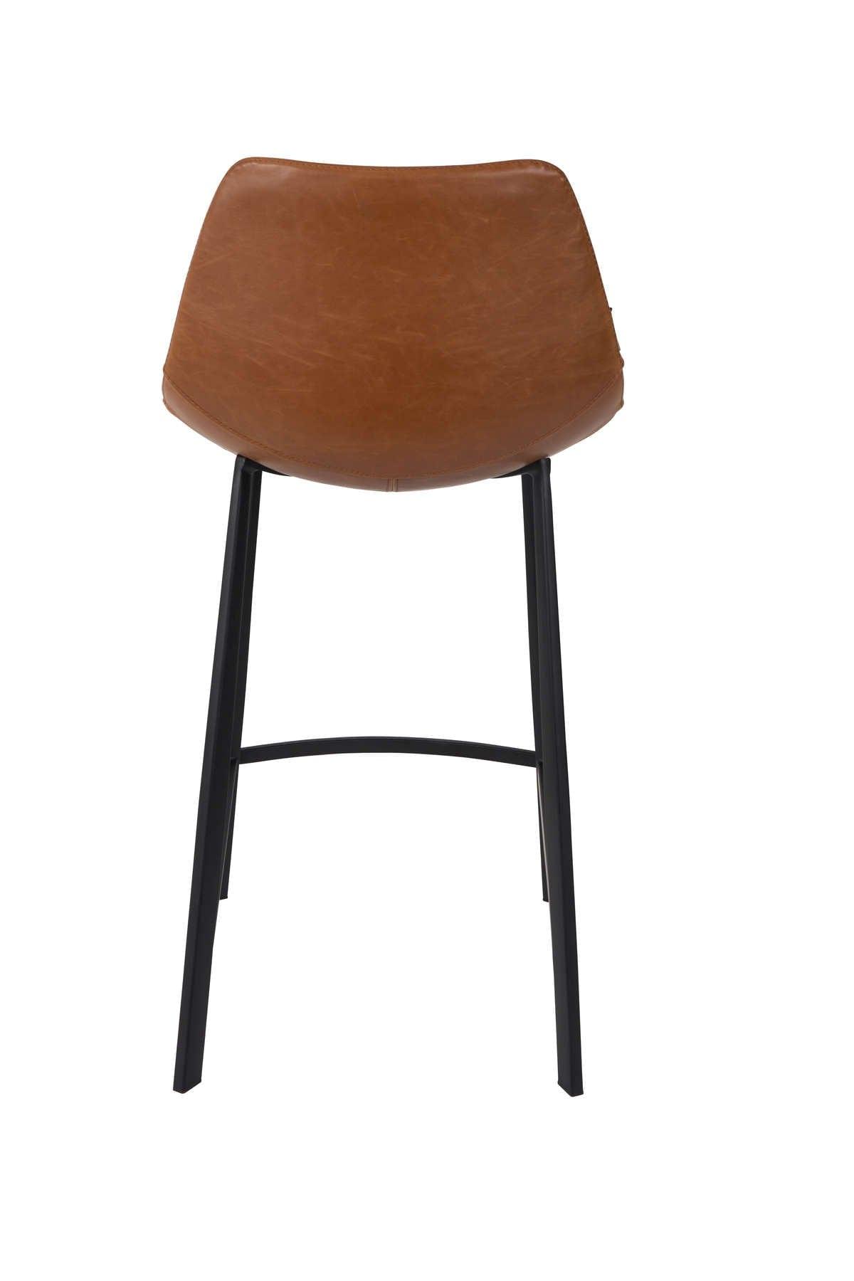 Stołek barowy FRANKY 65 brązowy Dutchbone Eye on Design