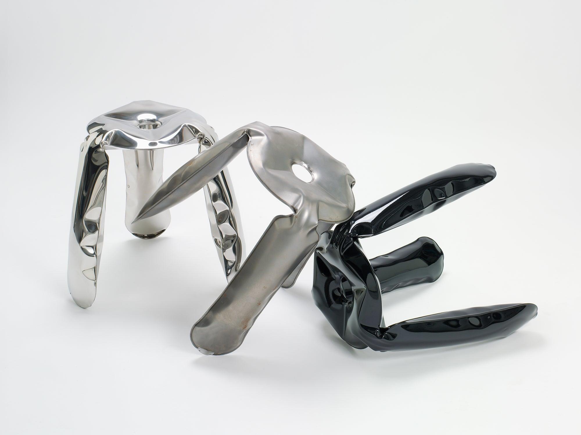 Stołek PLOPP inox Zieta Studio Eye on Design