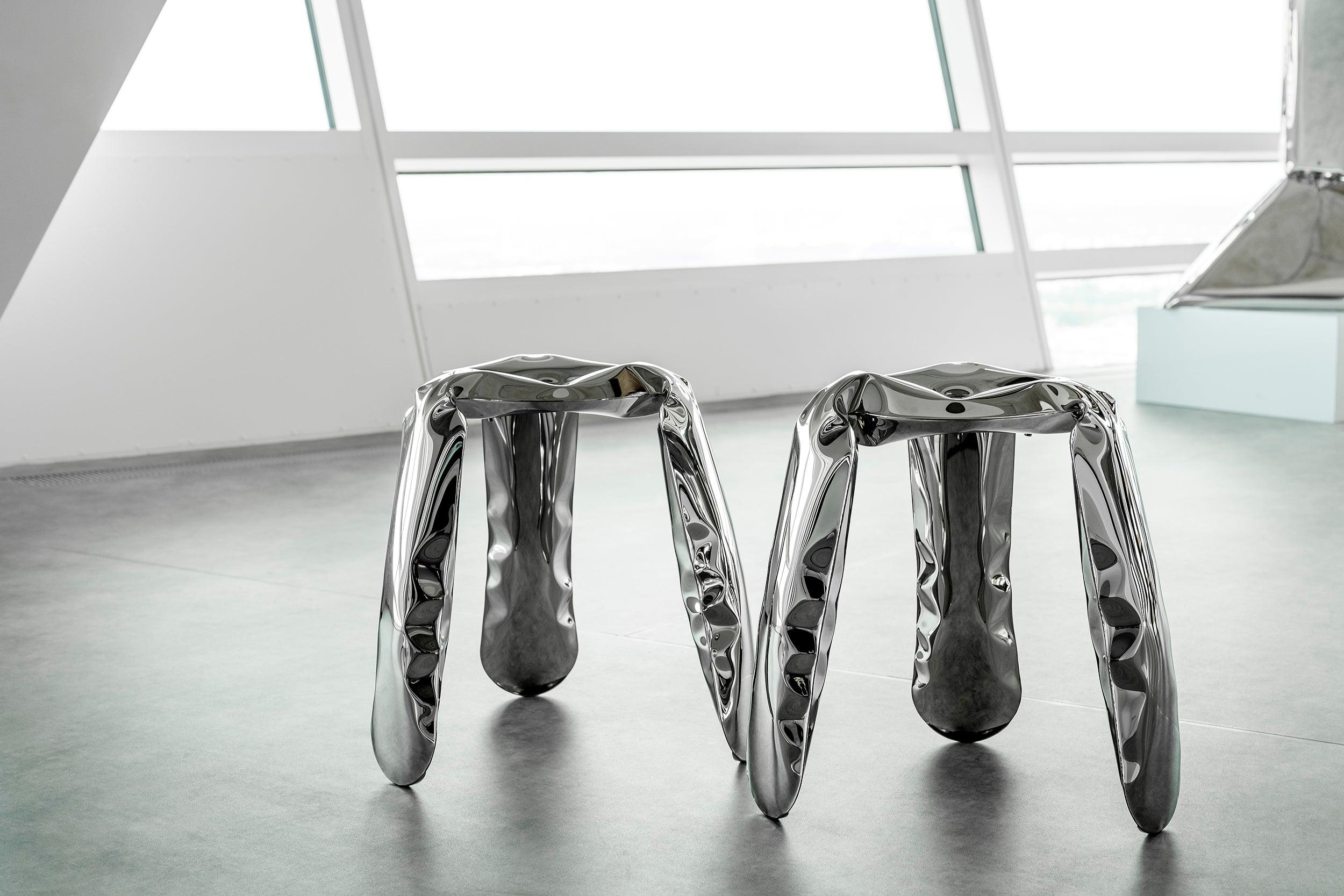 Stołek PLOPP inox Zieta Studio Eye on Design