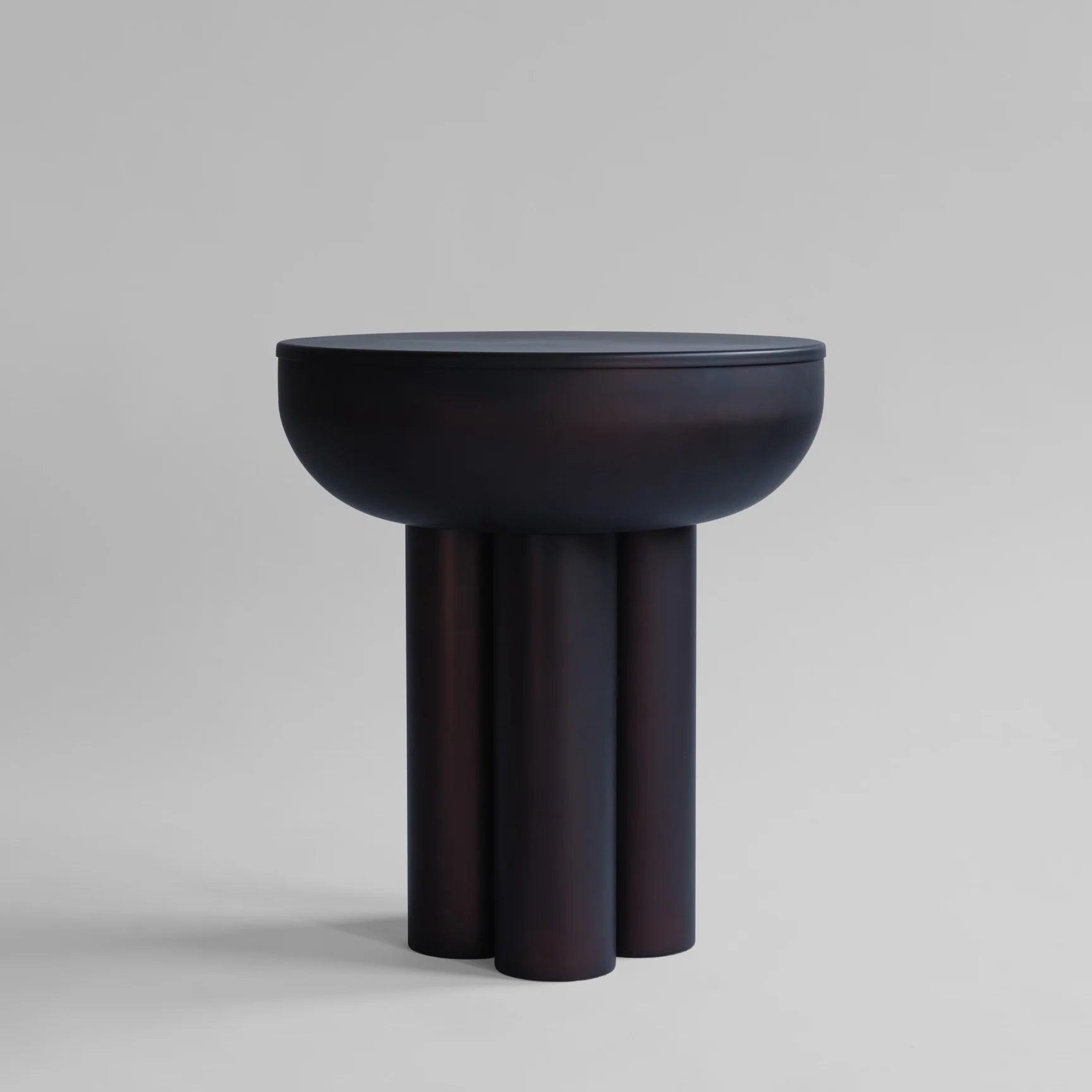 Stolik boczny CROWN przypalany czarny 101 Copenhagen Eye on Design