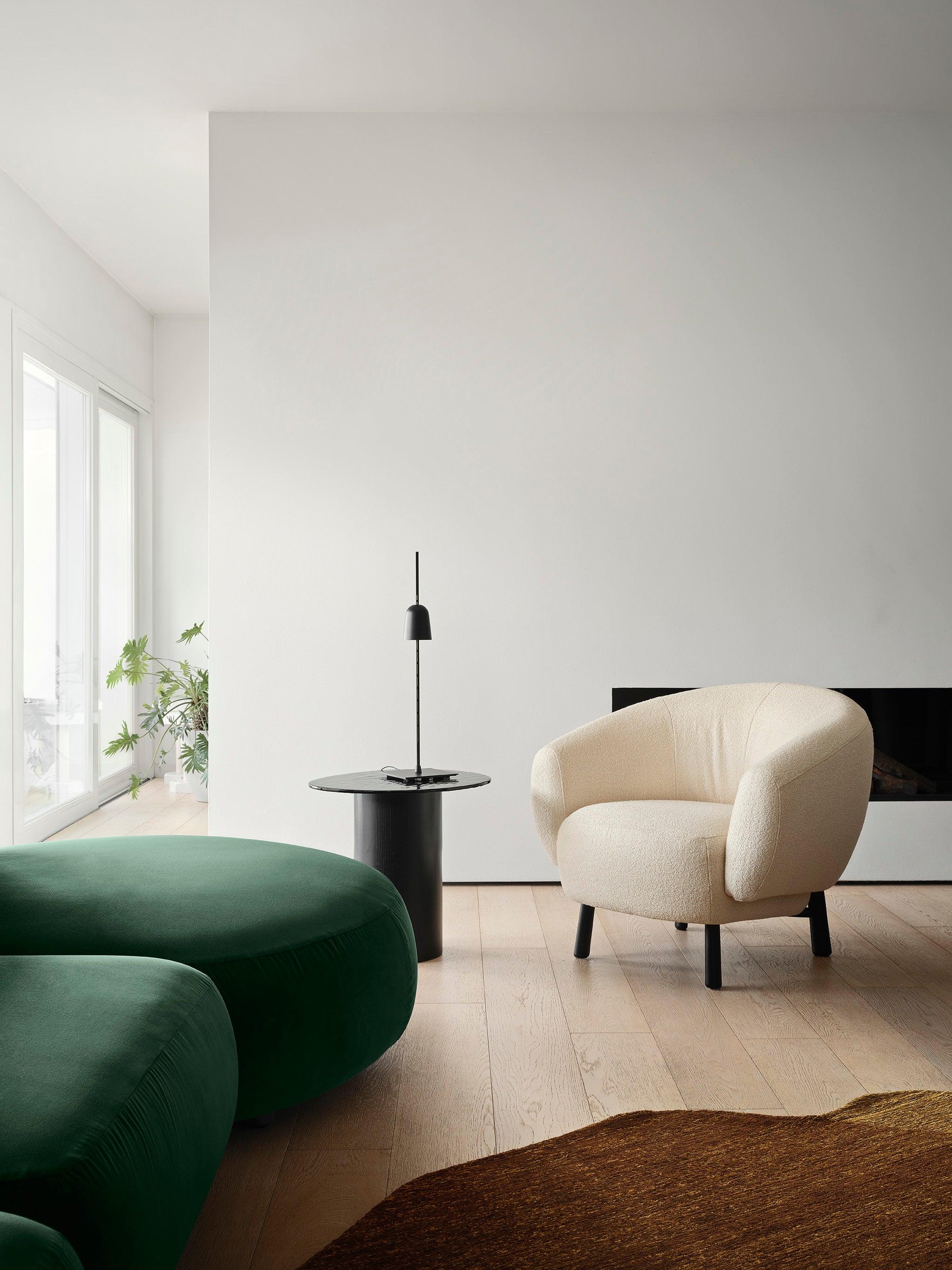 Stolik boczny MUSHROOM ciemnobrązowa podstawa Calligaris Eye on Design