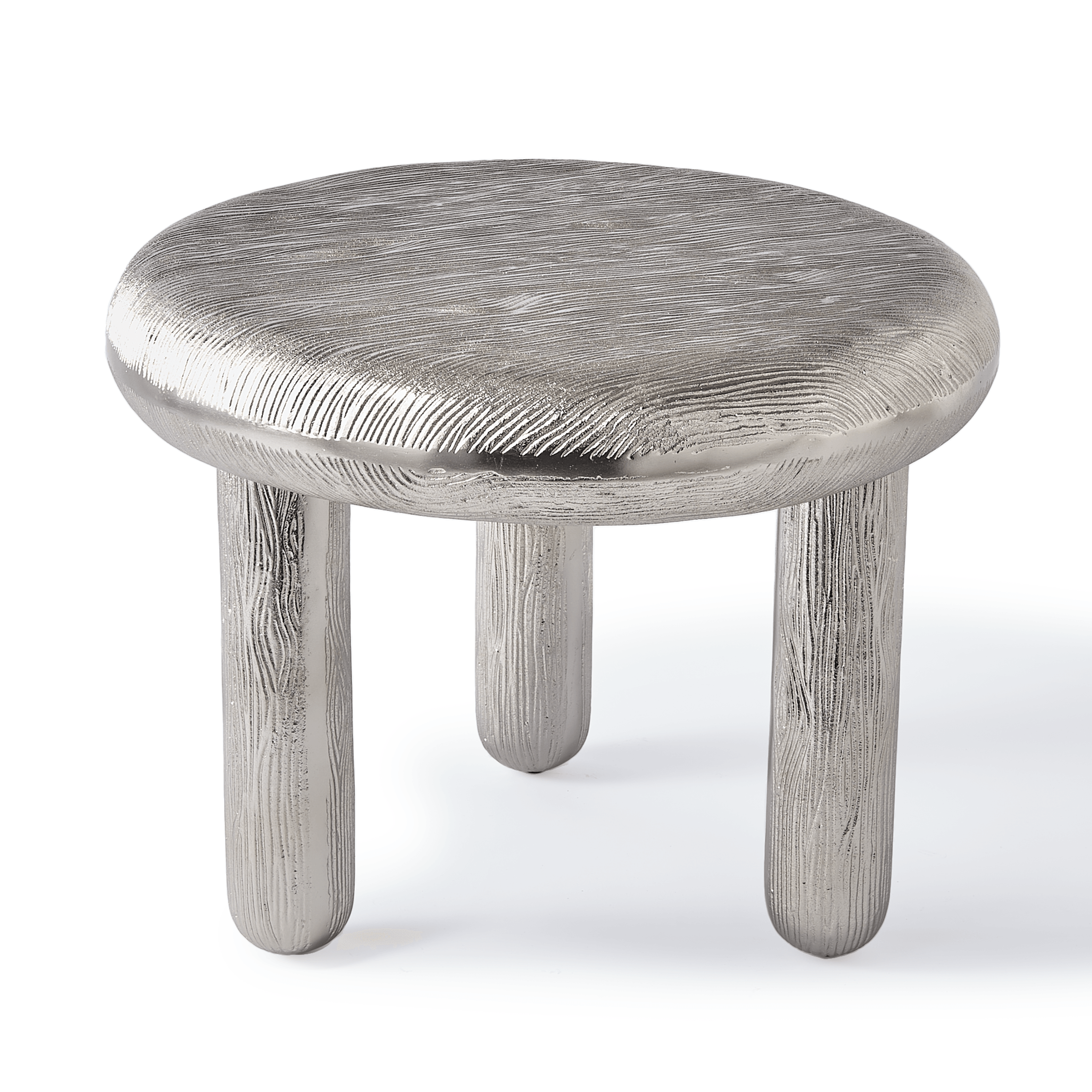 Stolik boczny THICK DISK srebrny Pols Potten Eye on Design