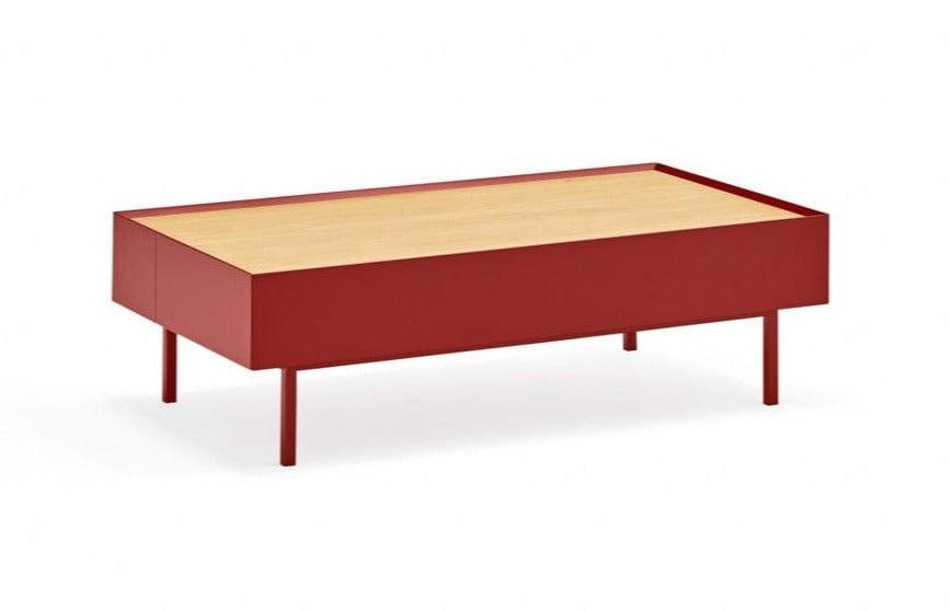 Stolik kawowy ARISTA czerwony Teulat Eye on Design
