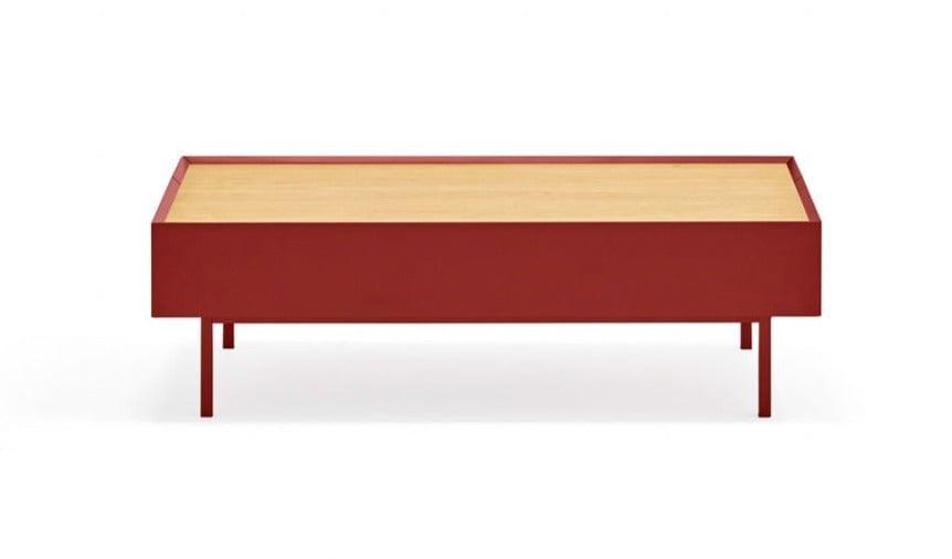 Stolik kawowy ARISTA czerwony Teulat Eye on Design