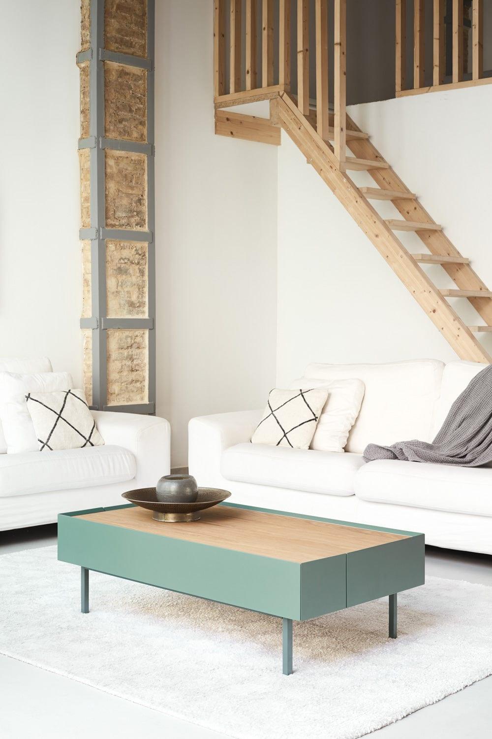 Stolik kawowy ARISTA zielony Teulat Eye on Design