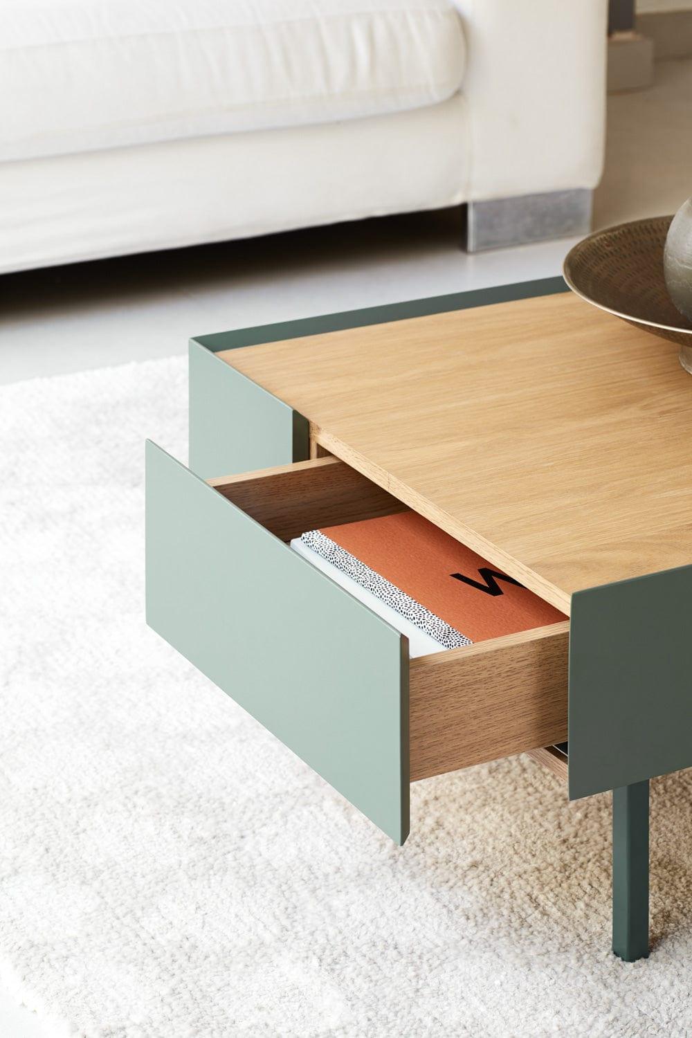 Stolik kawowy ARISTA zielony Teulat Eye on Design