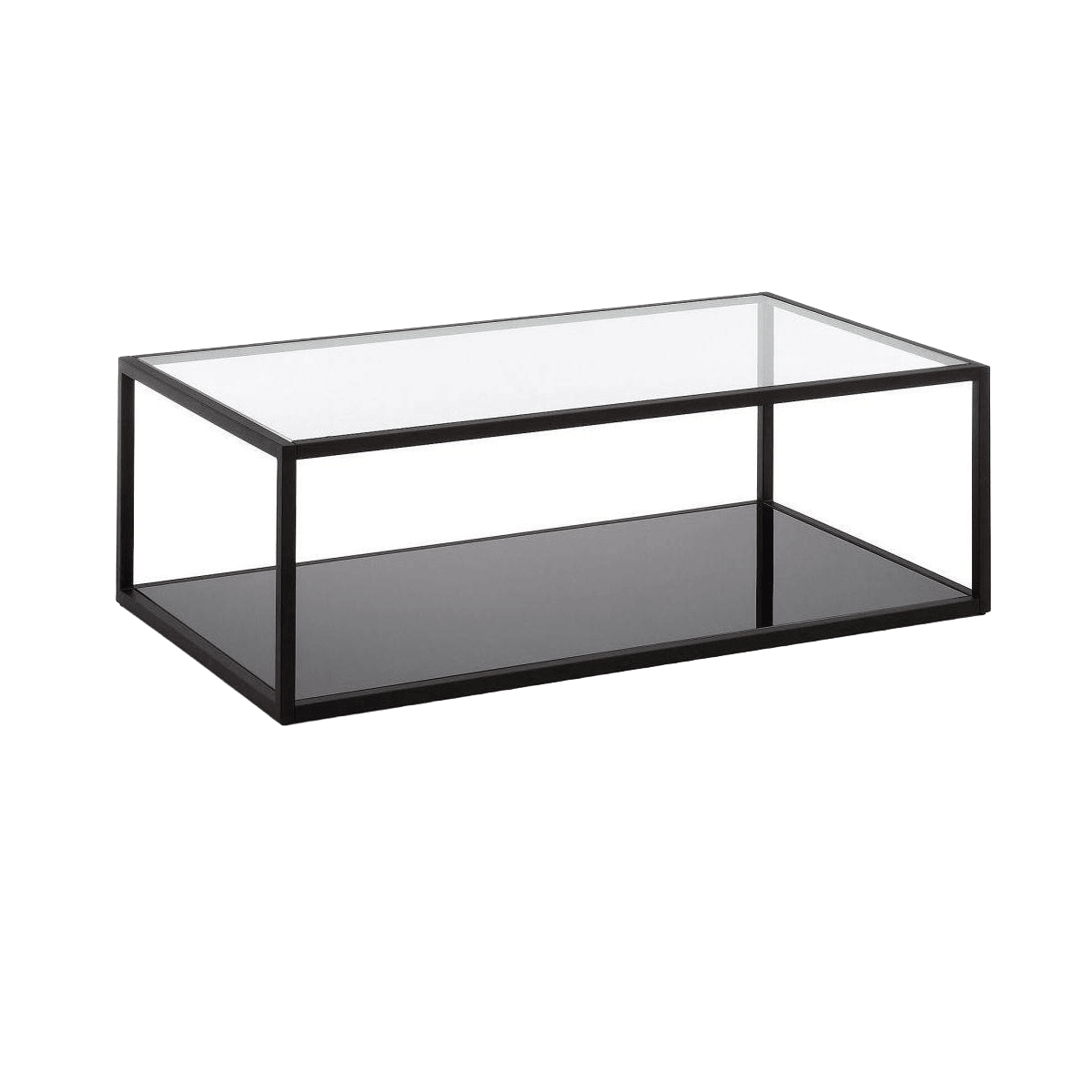 Stolik kawowy BLACKHILL czarny La Forma 110x60 cm Eye on Design