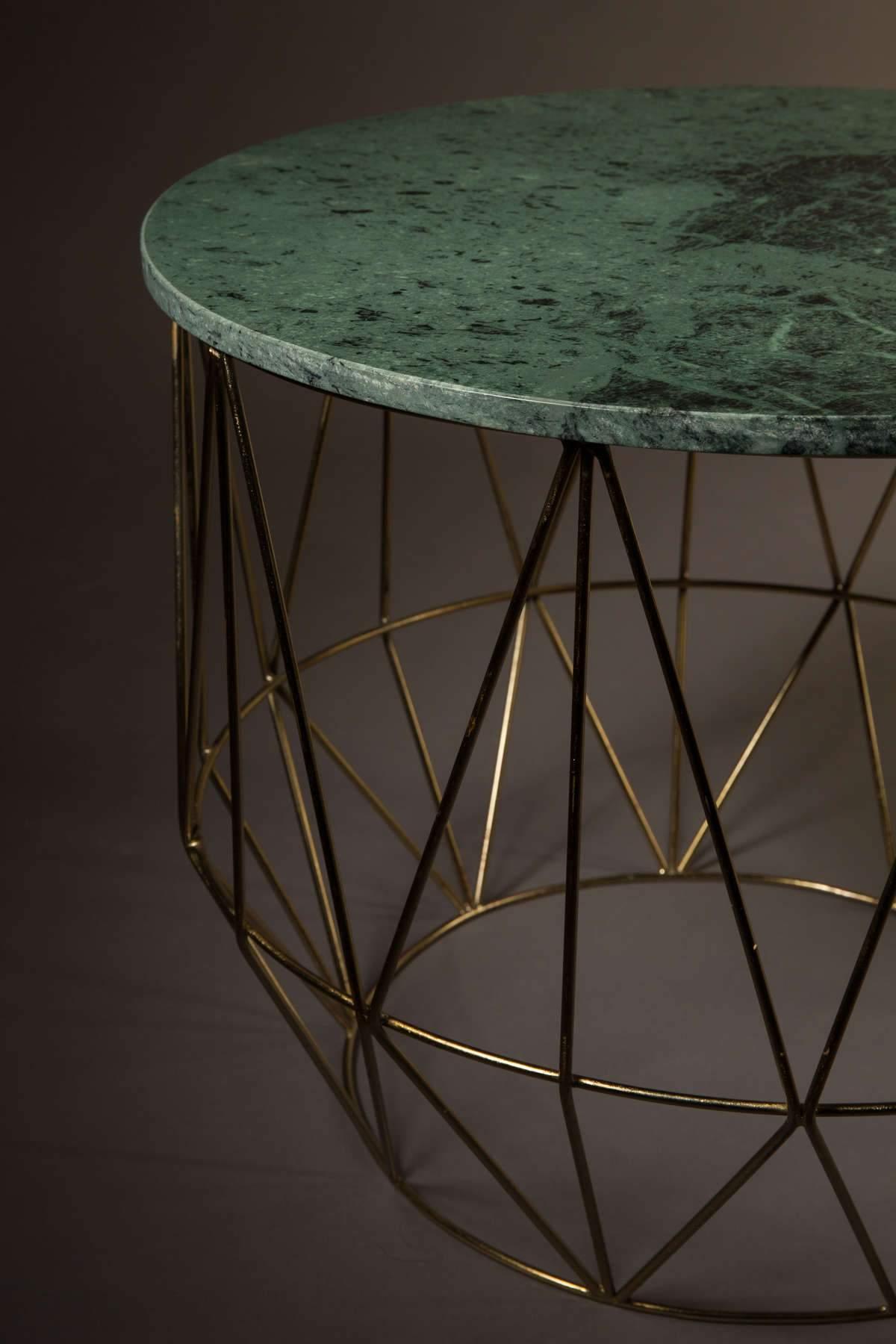 Stolik kawowy BOSS zielony Dutchbone Eye on Design
