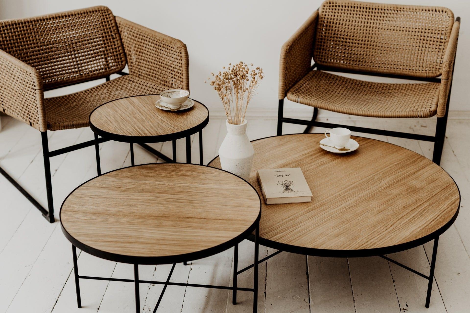 Stolik kawowy TRE naturalny dąb Nordifra Eye on Design