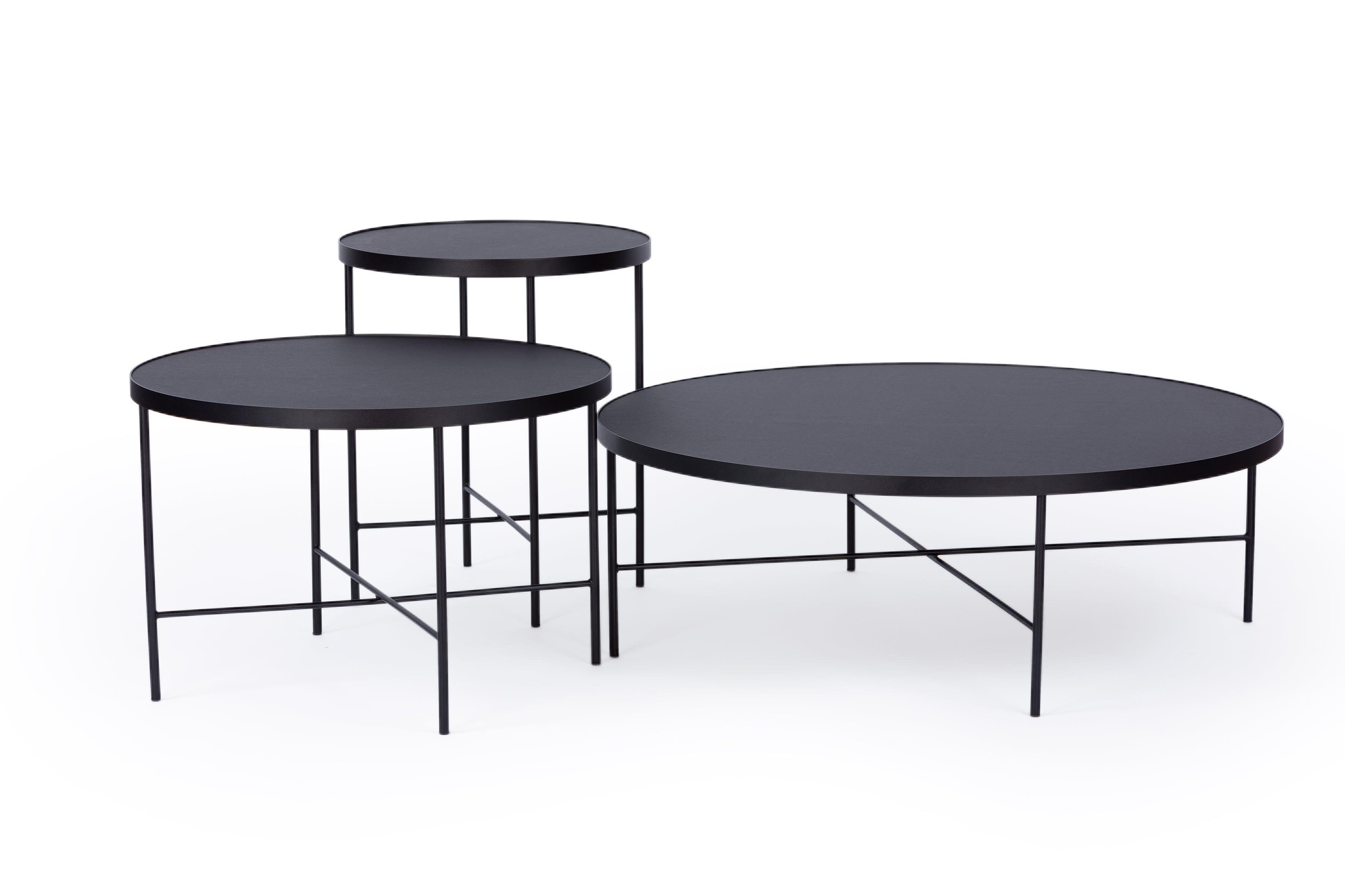 Stolik kawowy TRE NERO czarny Nordifra Eye on Design