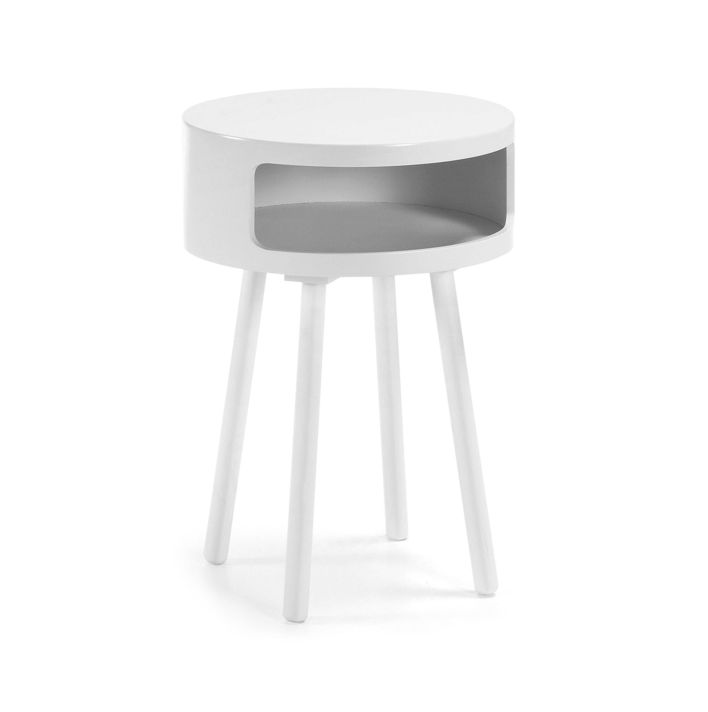 Stolik pomocniczy KURB biały La Forma Eye on Design