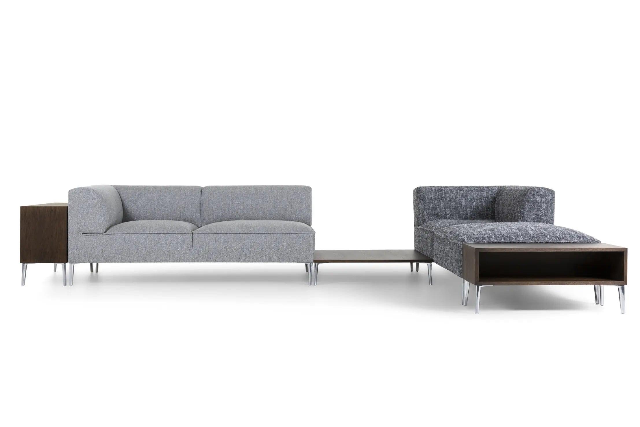 Stolik SOFA SO GOOD SHELF fornir dębowy Moooi Eye on Design