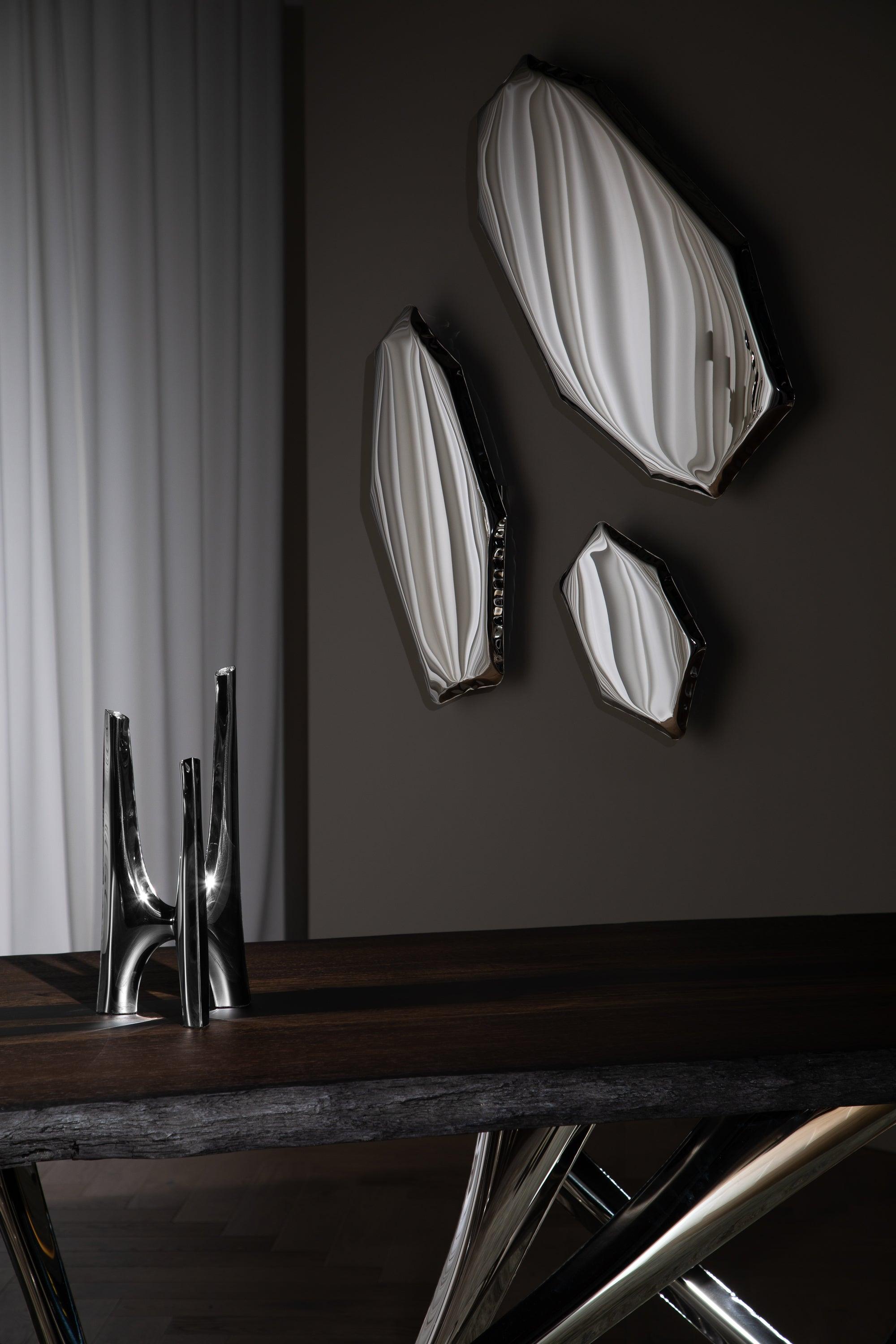 Świecznik TRIGLAV inox Zieta Studio Eye on Design