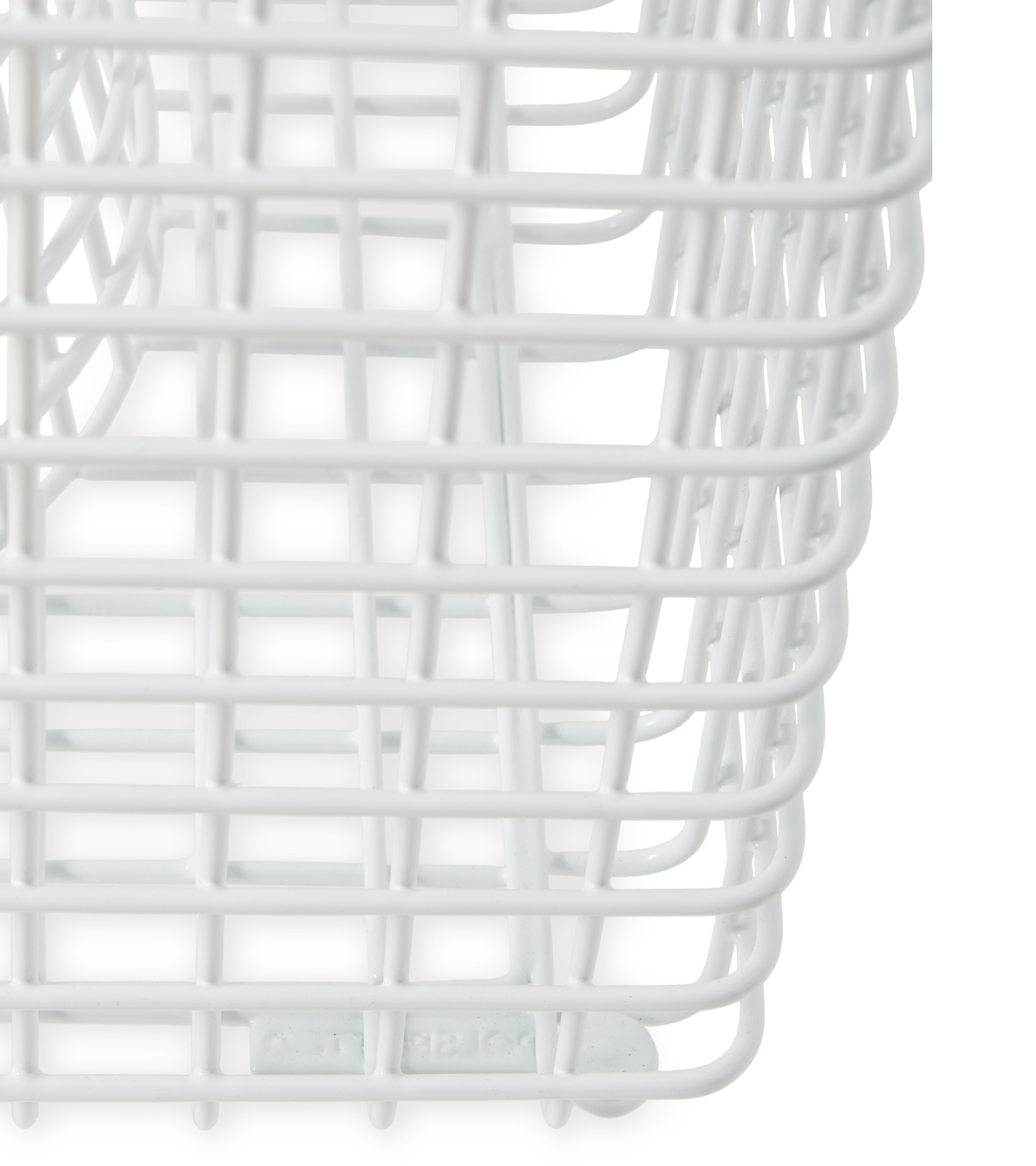 ZIG ZAG WIRE Dekohocker weiß