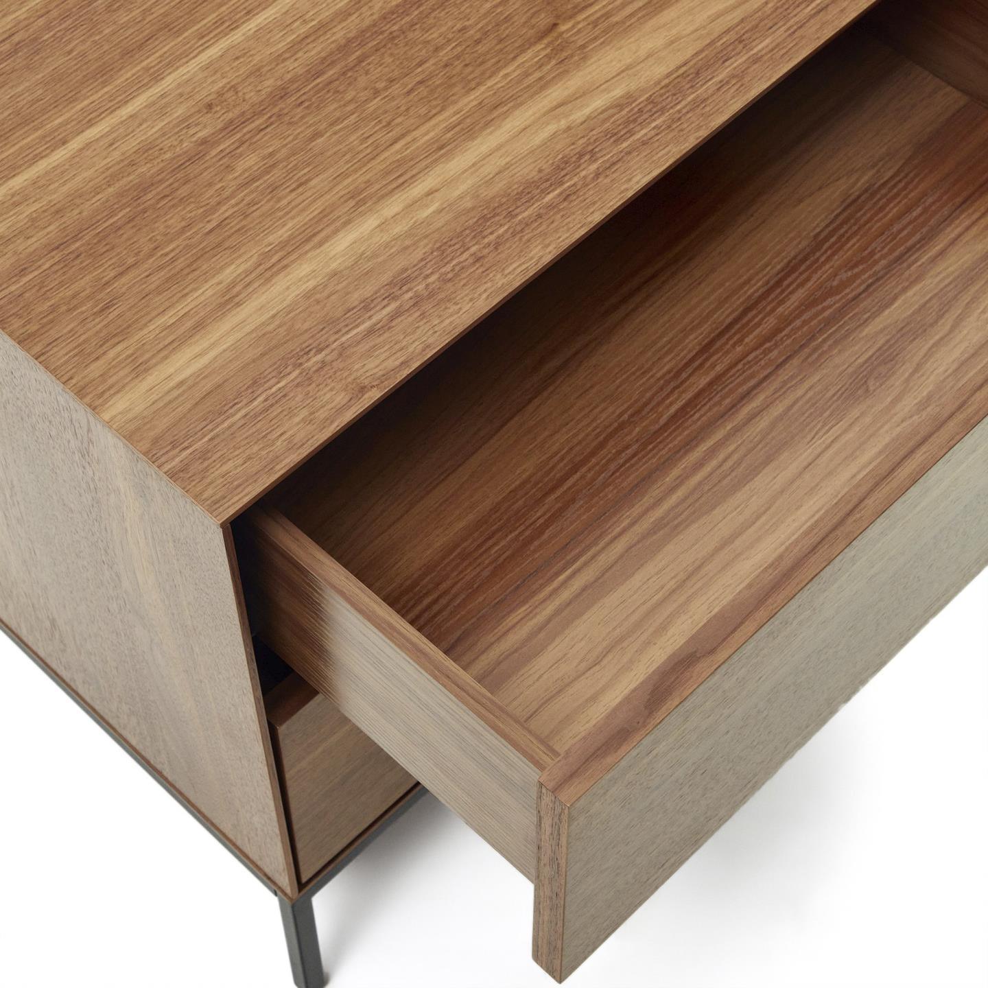 Szafka nocna VEDRANA fornir orzechowy La Forma Eye on Design