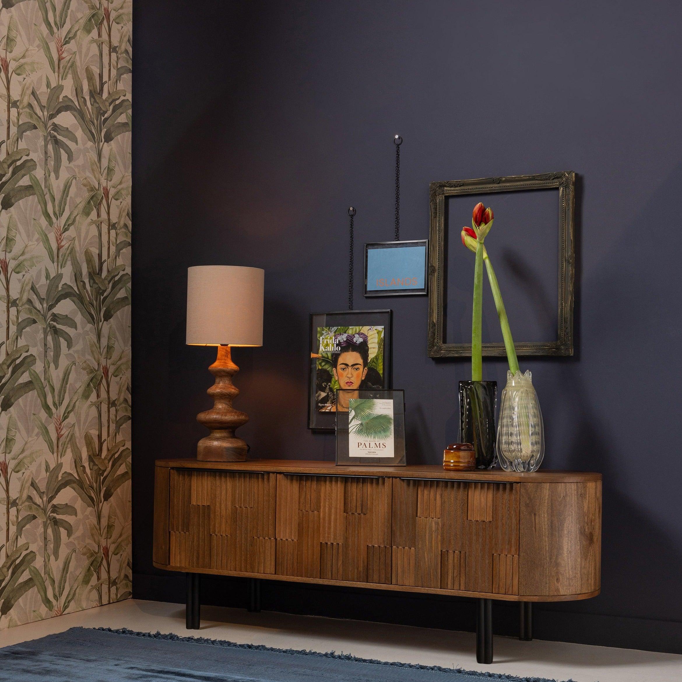 Szafka RTV EFFORTLESS drewno mango Be Pure Eye on Design