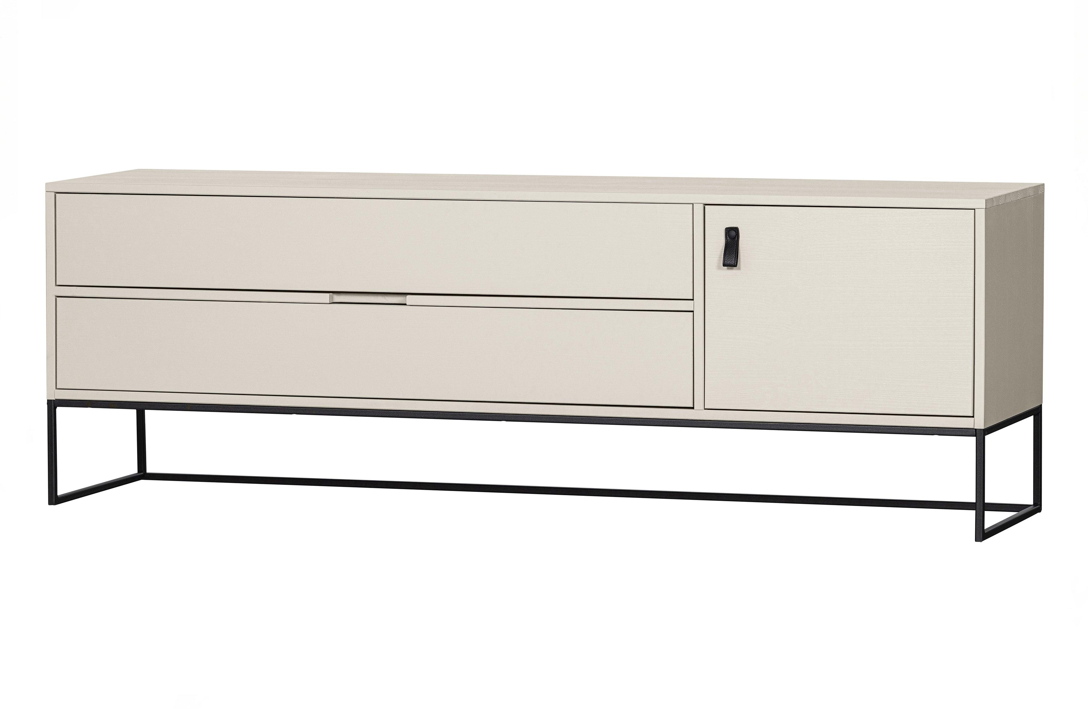 Szafka RTV SILAS popielaty Woood Eye on Design
