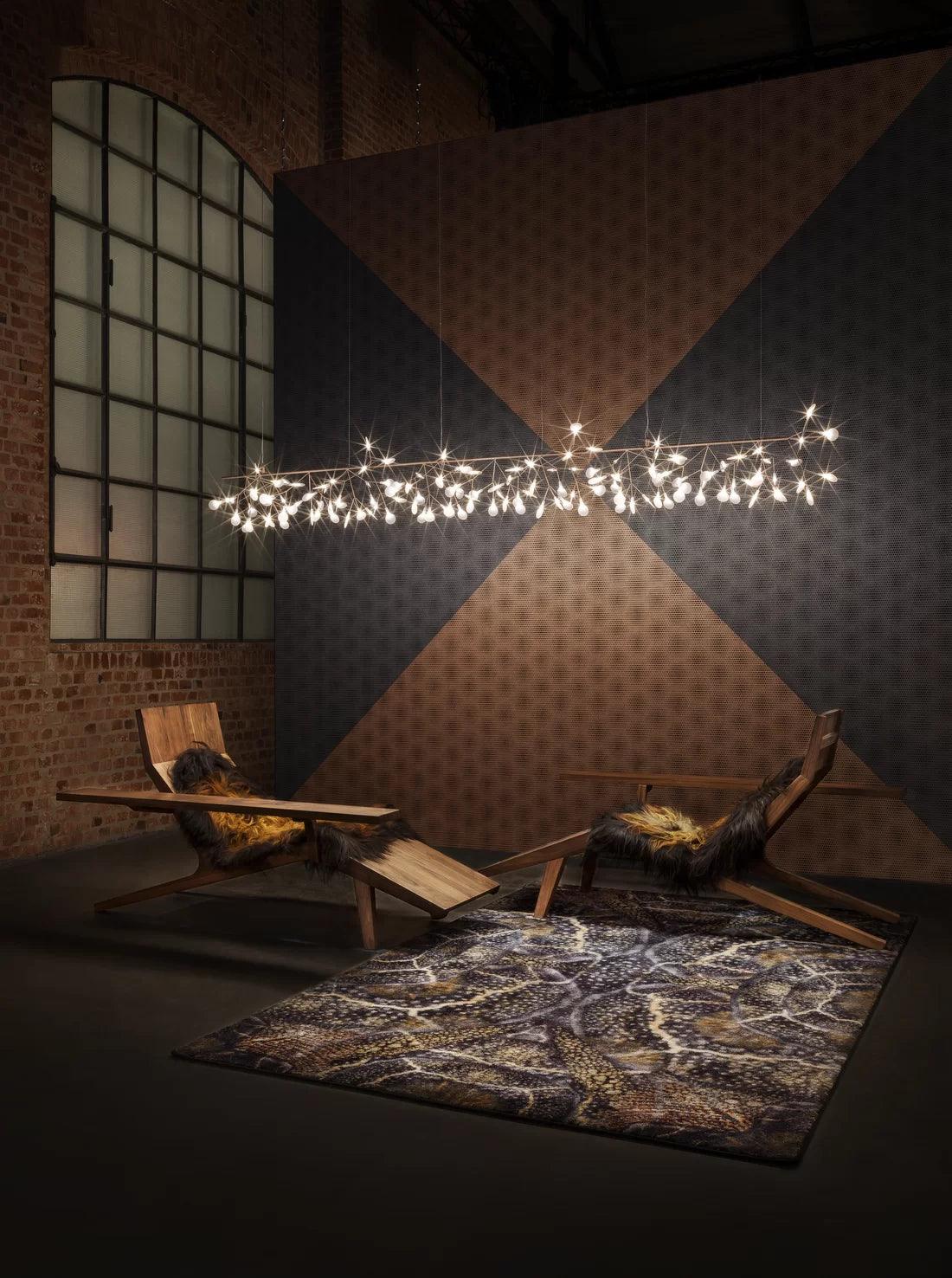 Szezlong LIBERTY drewno orzechowe Moooi Eye on Design