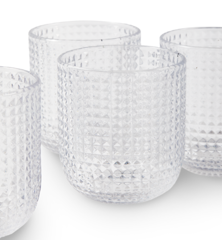 ROOFTOP glass set of glasses