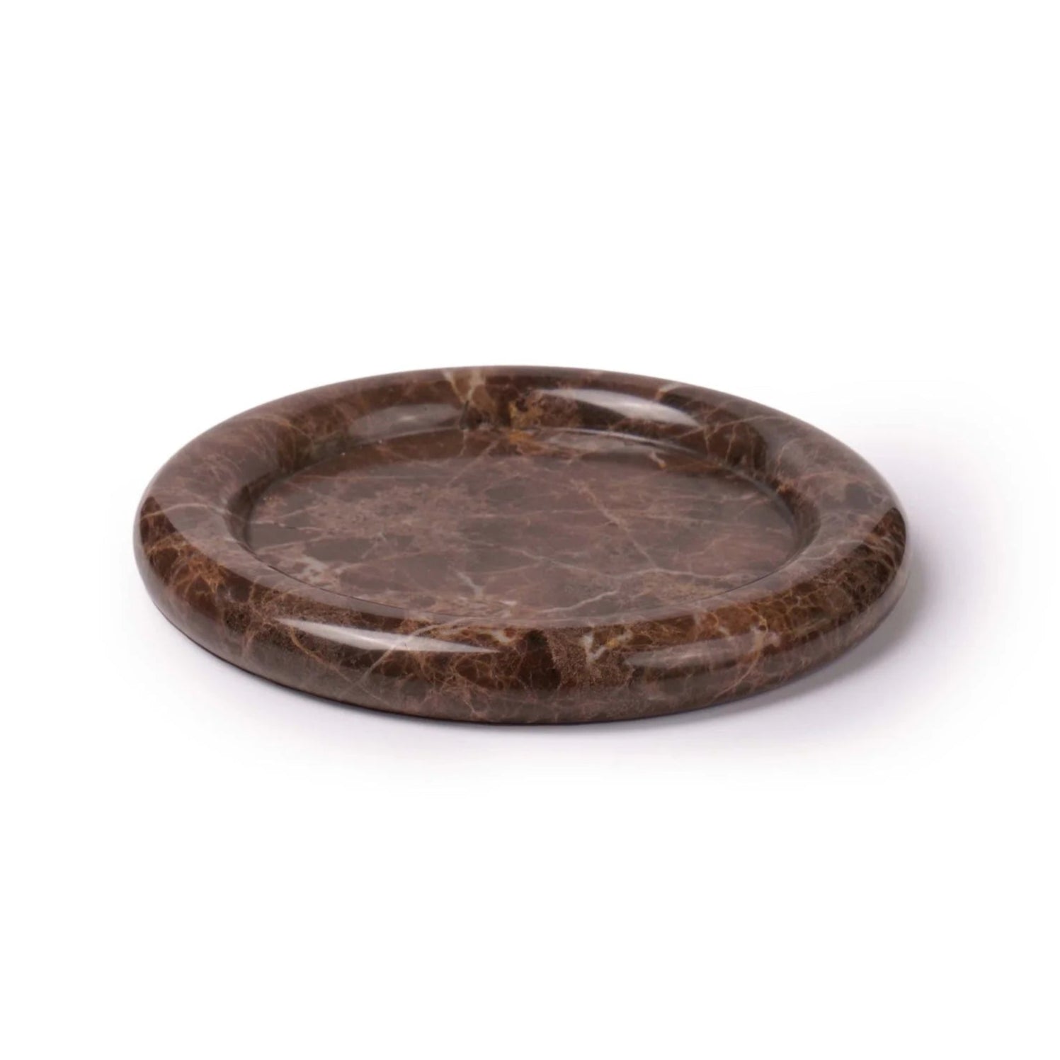 LUVA tray brown marble