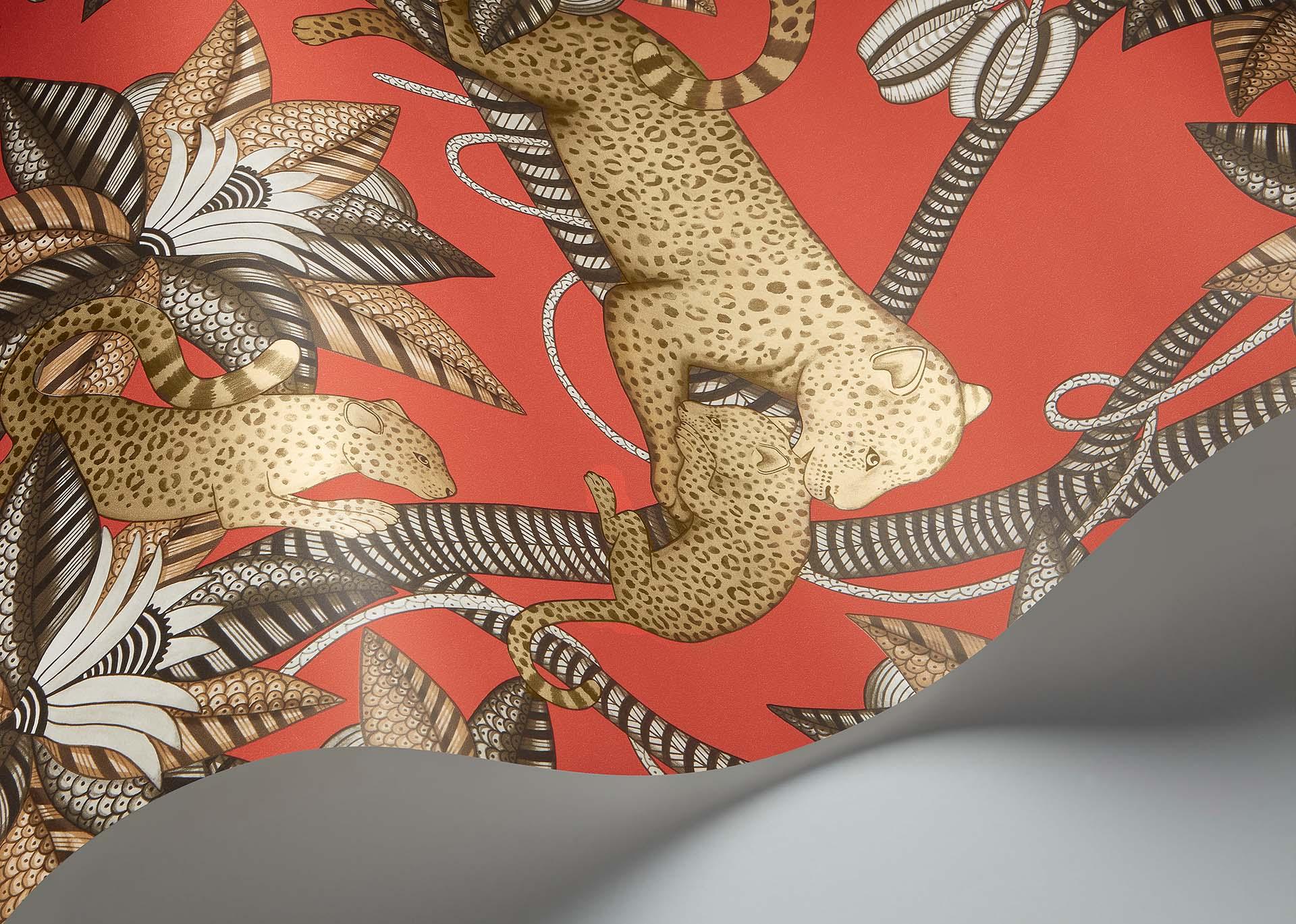 Tapeta ARDMORE JABULA - Satara czerwony Cole & Son Eye on Design