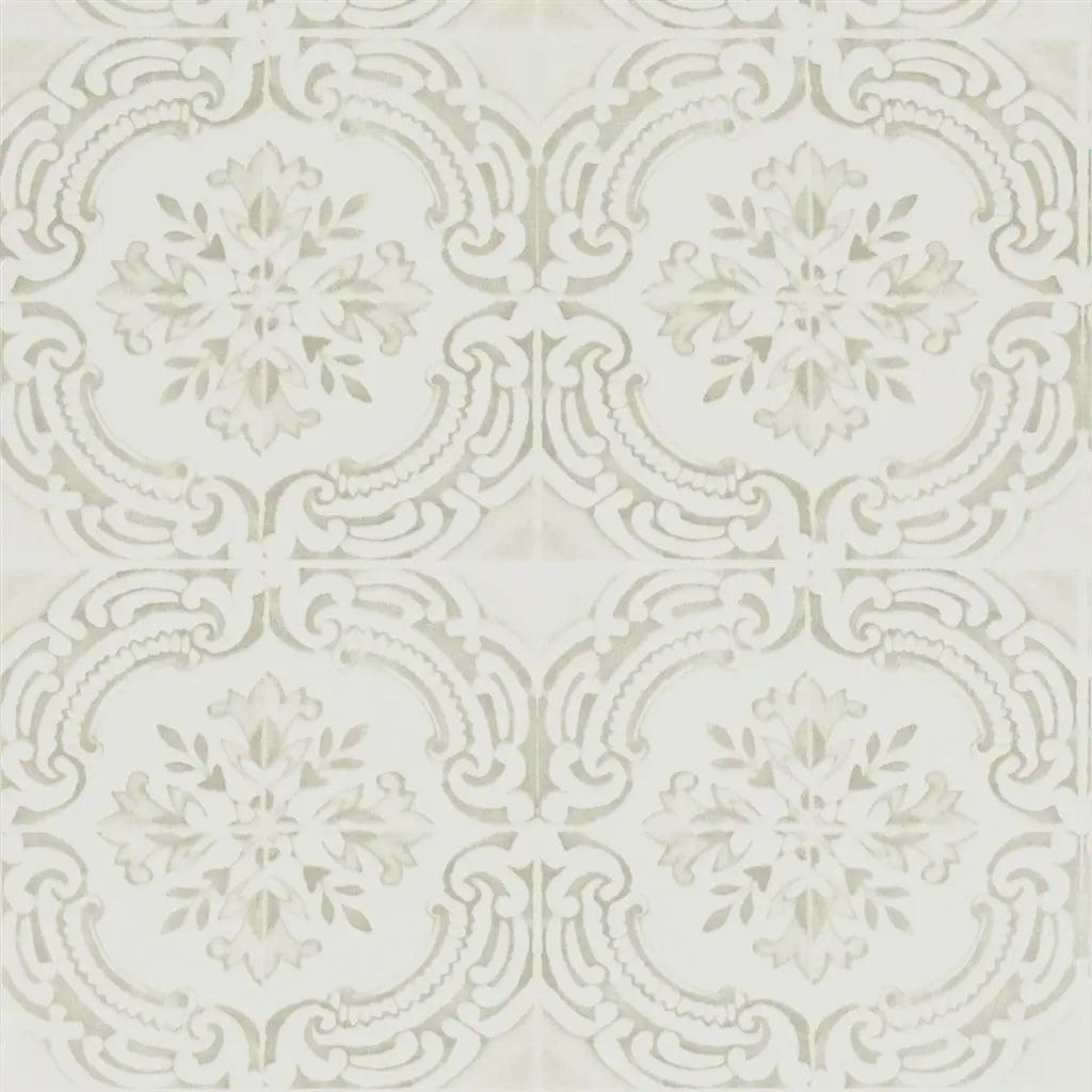 Tapeta AZULEJOS - IVOIRE kremowy Christian Lacroix Eye on Design