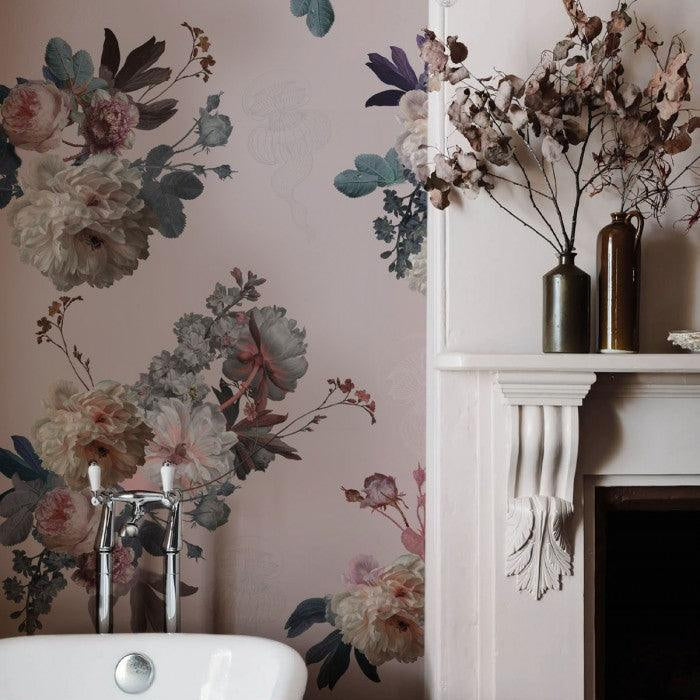 Tapeta Blush Garden Pink Wallcolors Eye on Design
