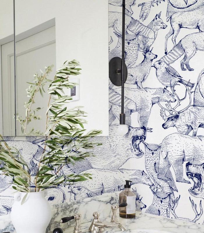 Tapeta Forest Frends Wallcolors Eye on Design