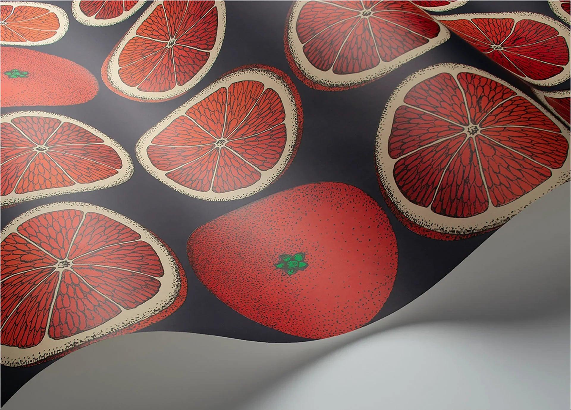 Tapeta FORNASETTI SENZA TEMPO - Arance czerwony Cole & Son Eye on Design