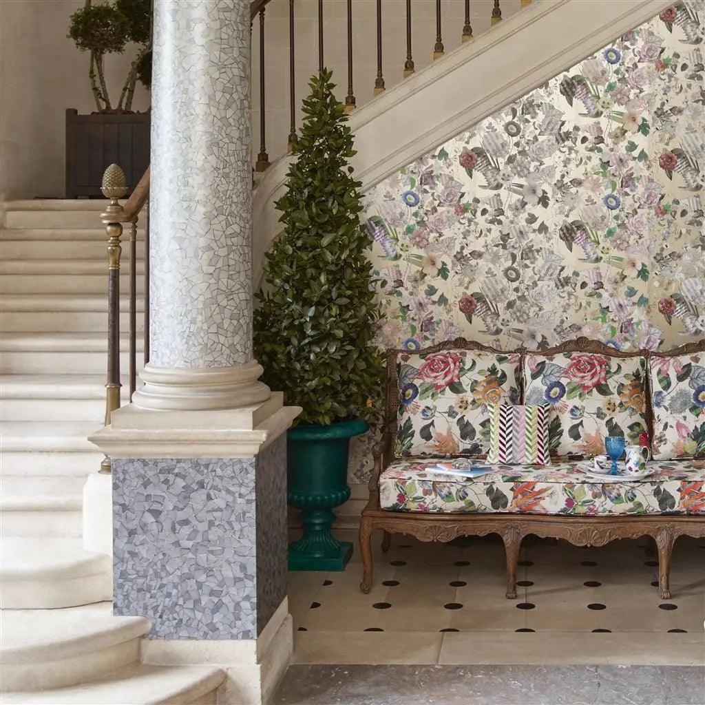 Tapeta PICASSIETTE - VAPEUR błękitny Christian Lacroix Eye on Design