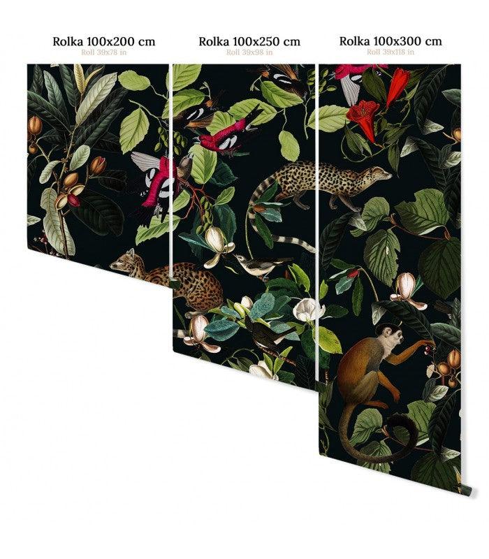 Tapeta THE JUNGLE BOOK BLACK Wallcolors Eye on Design