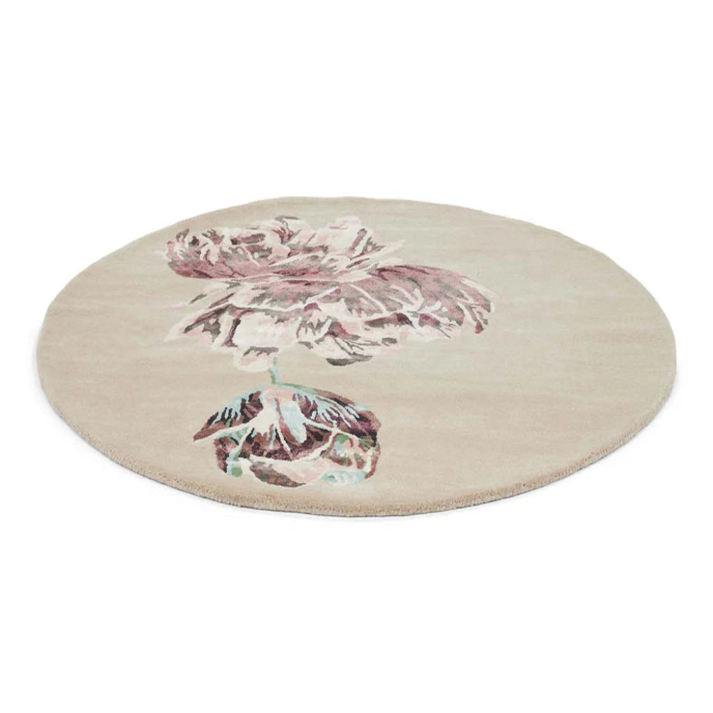 Round rug Tranquility beige