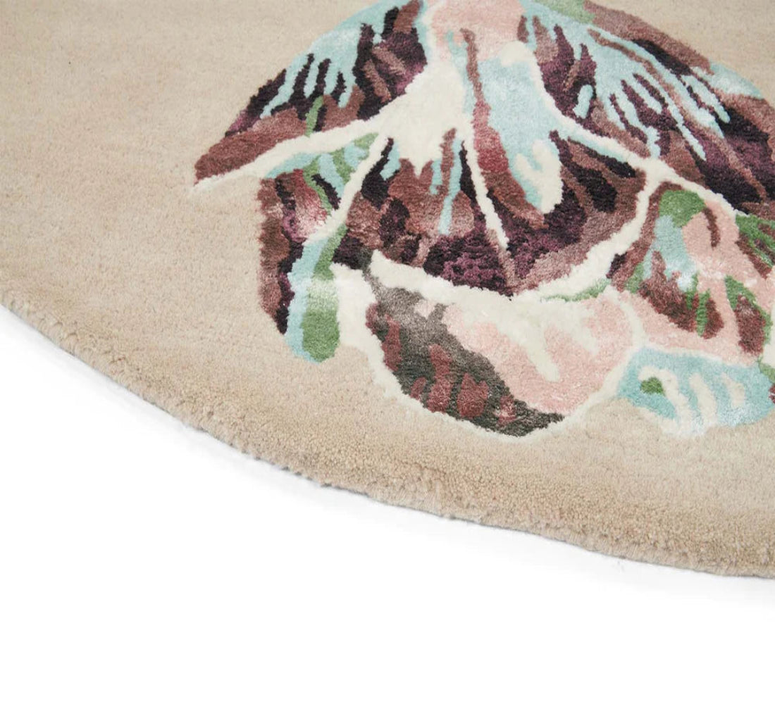 Round rug Tranquility beige