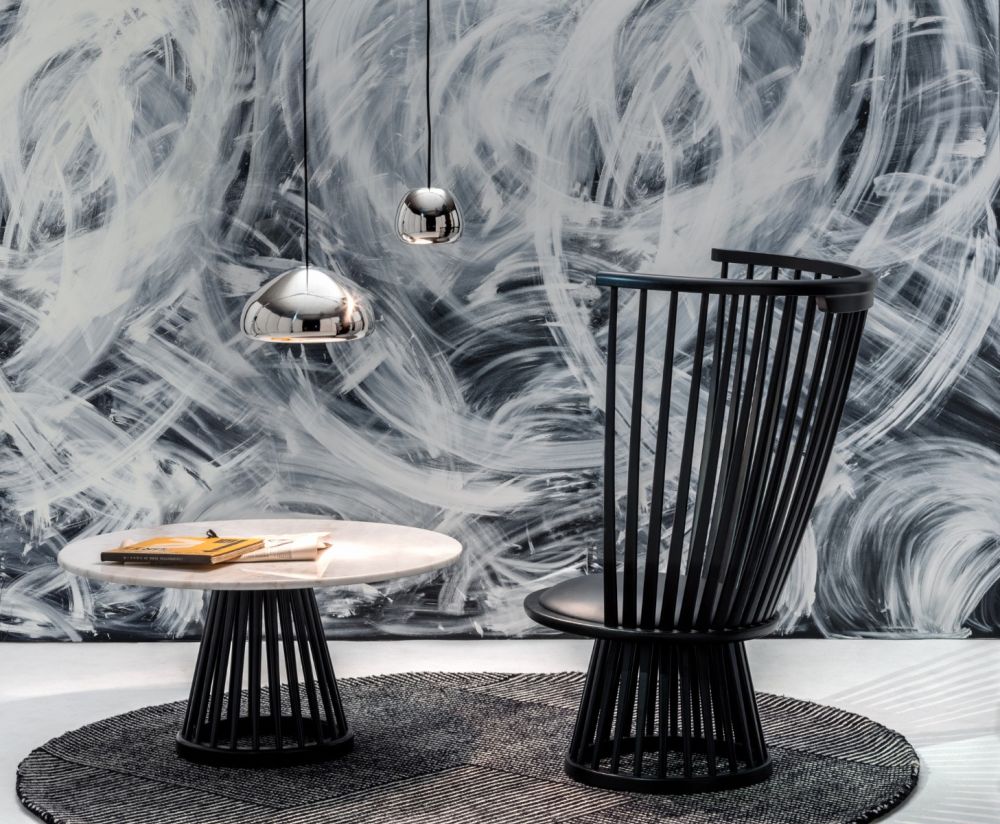 Pendelleuchte VOID silber