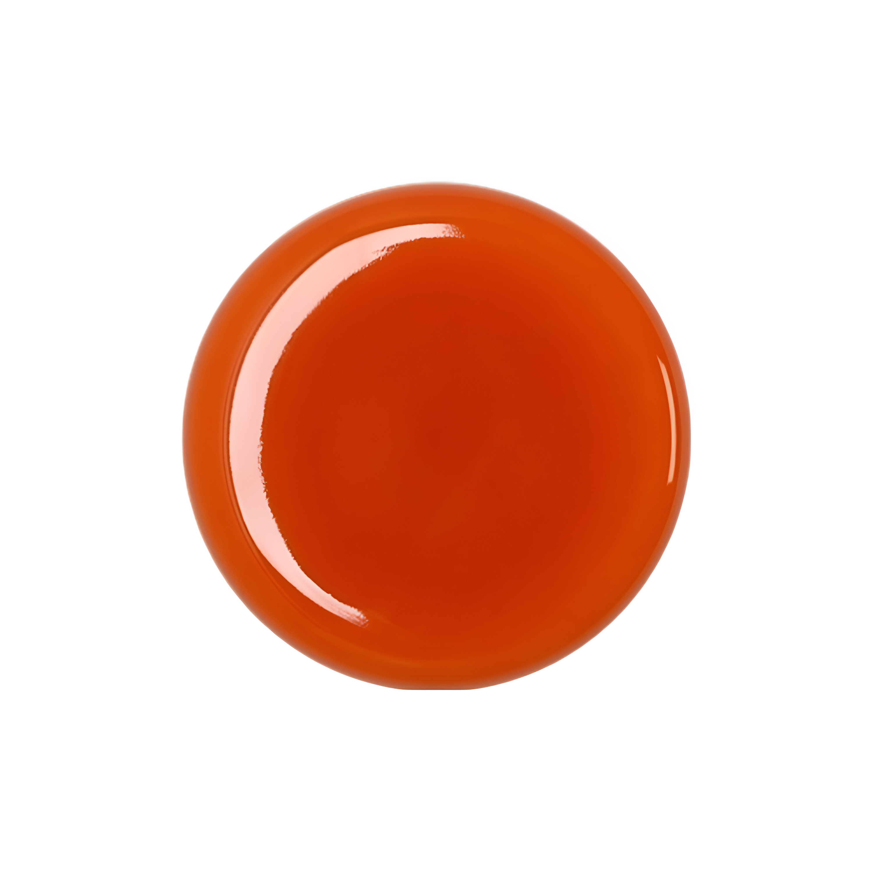 Orangefarbene Wandleuchte BONBON