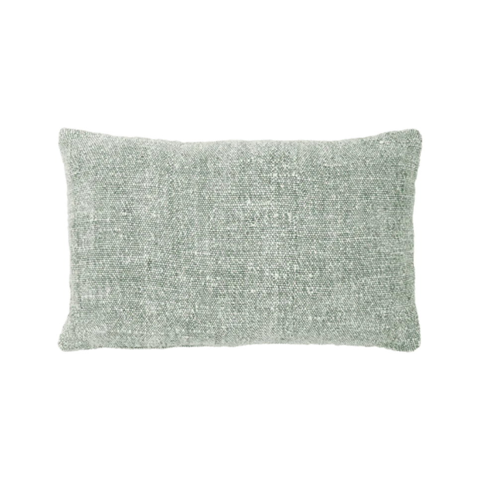 Green corda pillow