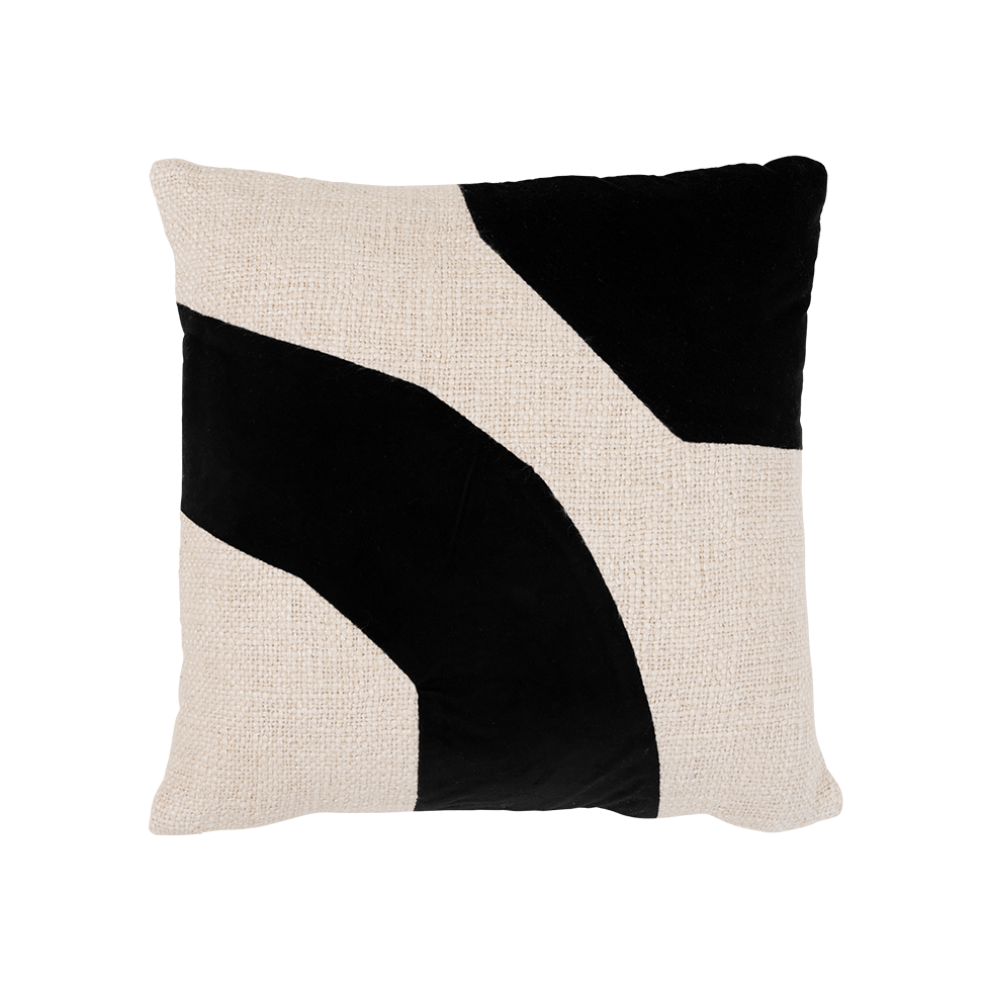 ARC Kissen Creme und Schwarz
