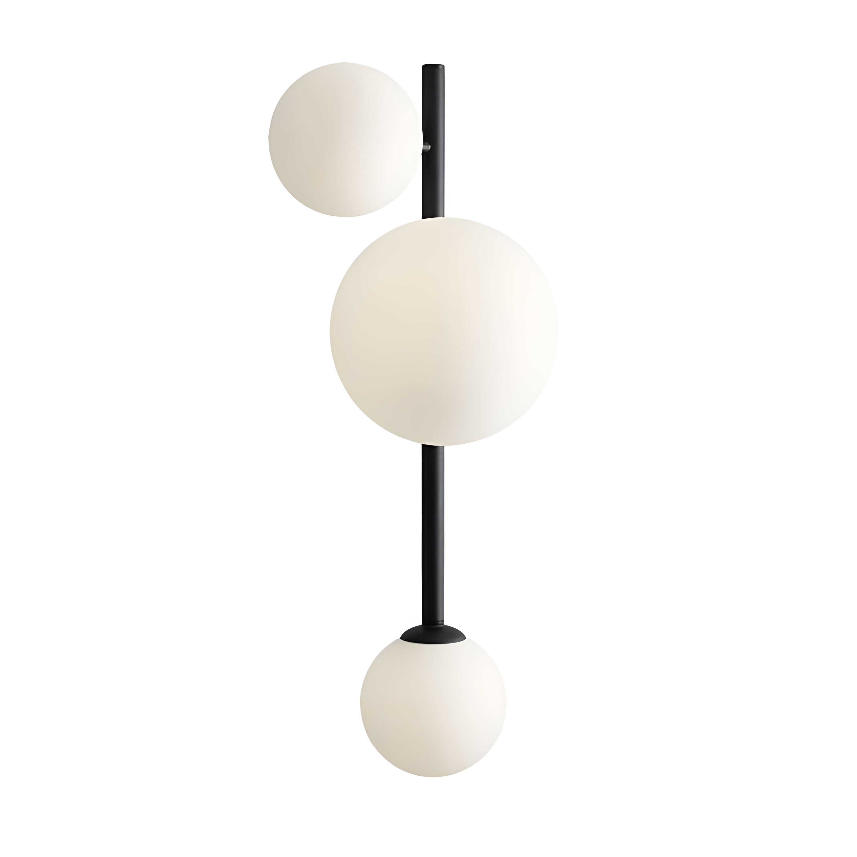DIONE TRIO schwarze Wandleuchte