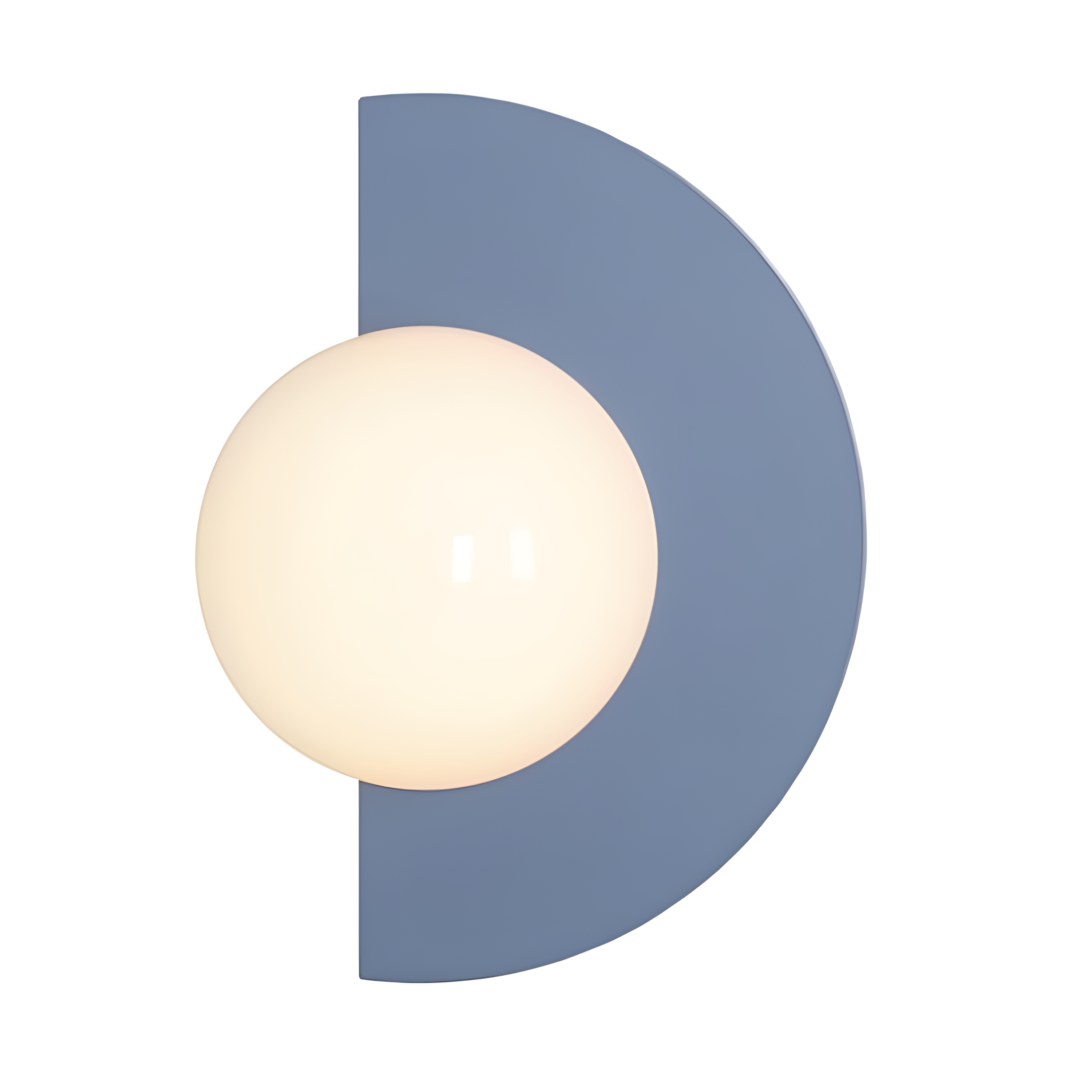 Loop Blue wall lamp