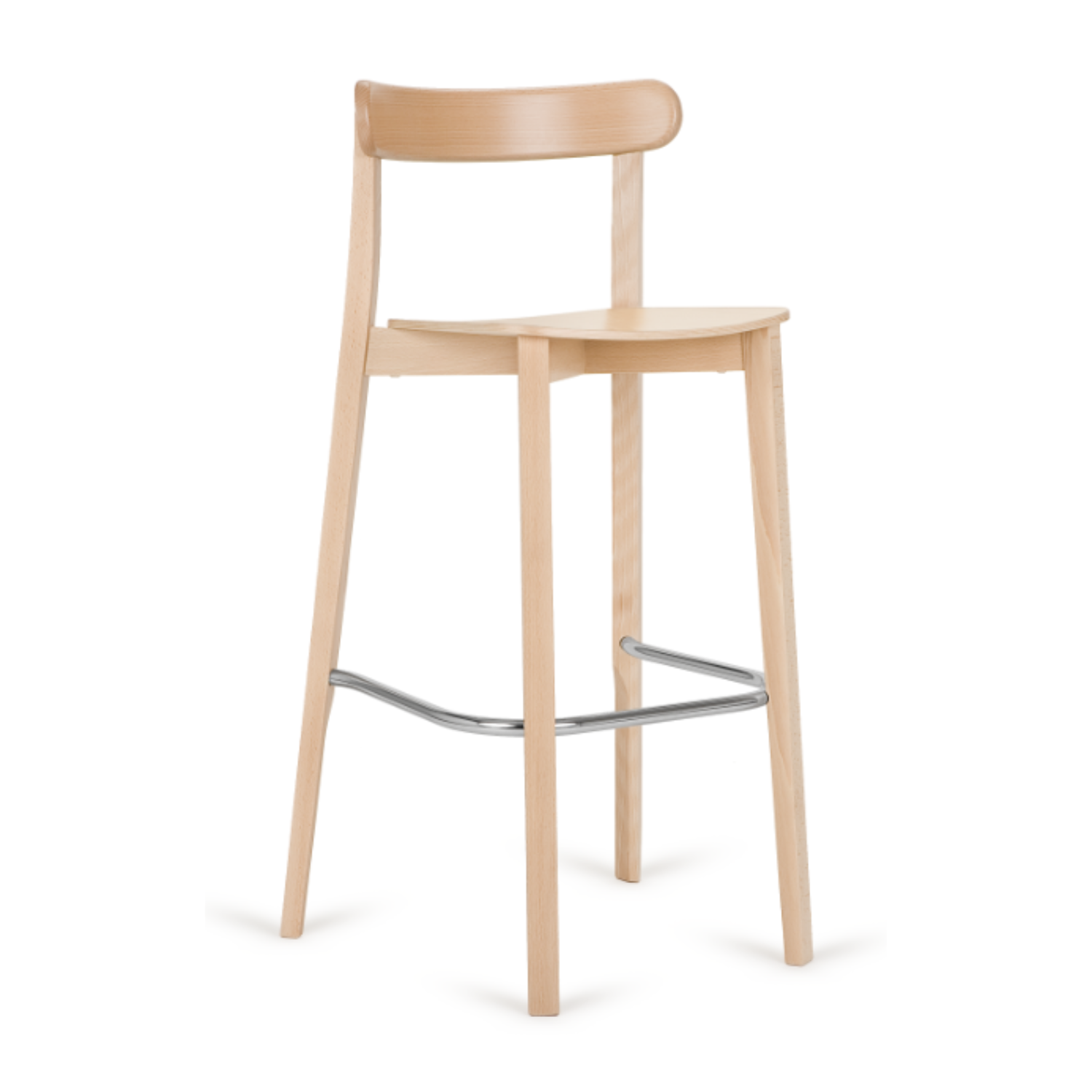 ICHO H-4420 Hocker aus Buchenholz