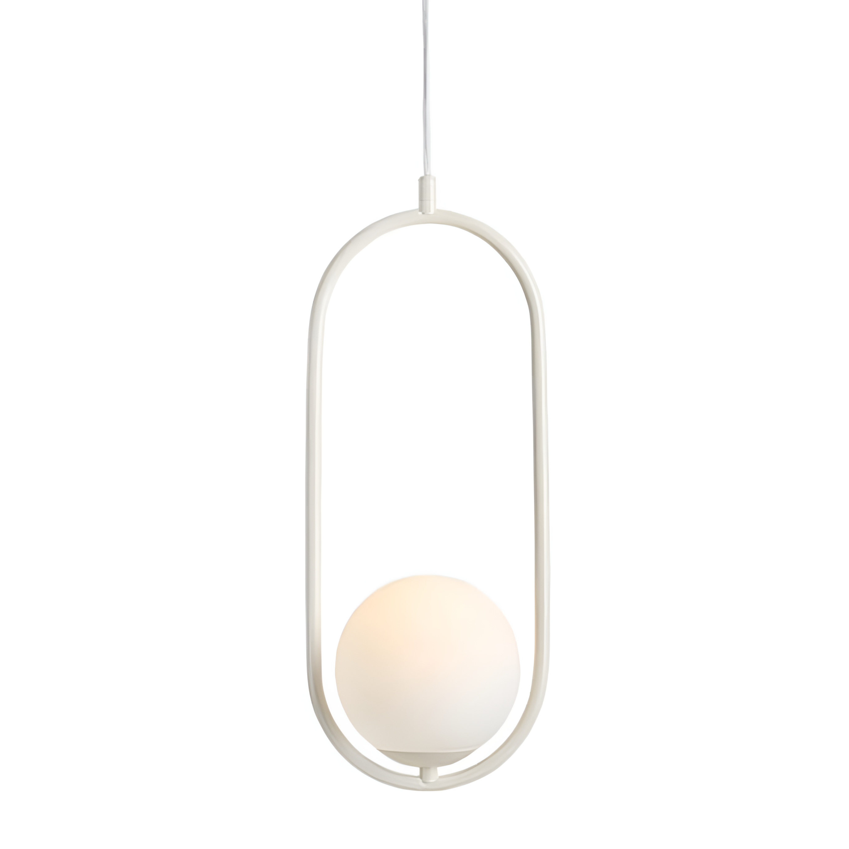 RIVA Creamy hanging lamp