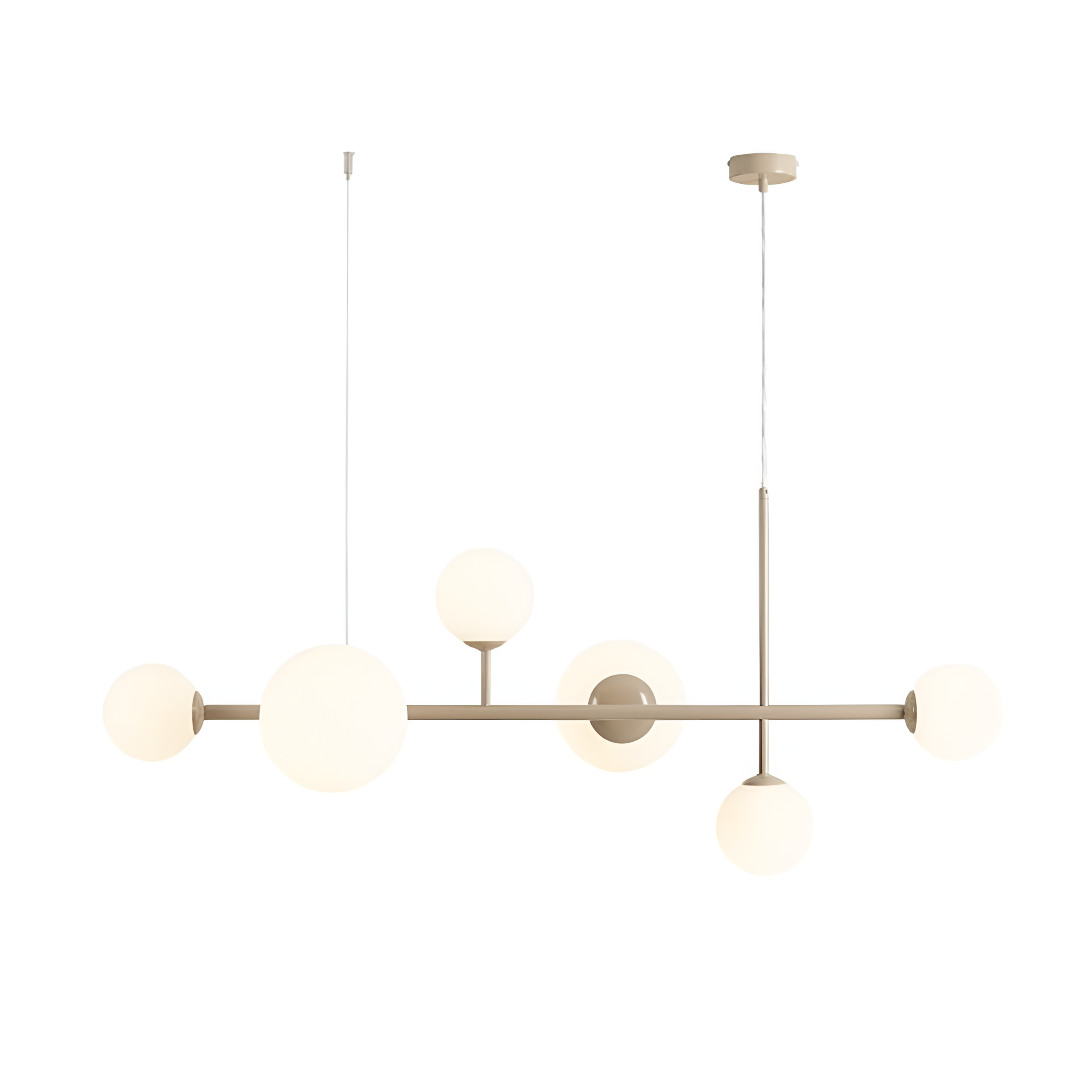 Hängelampe DIONE HEXA beige