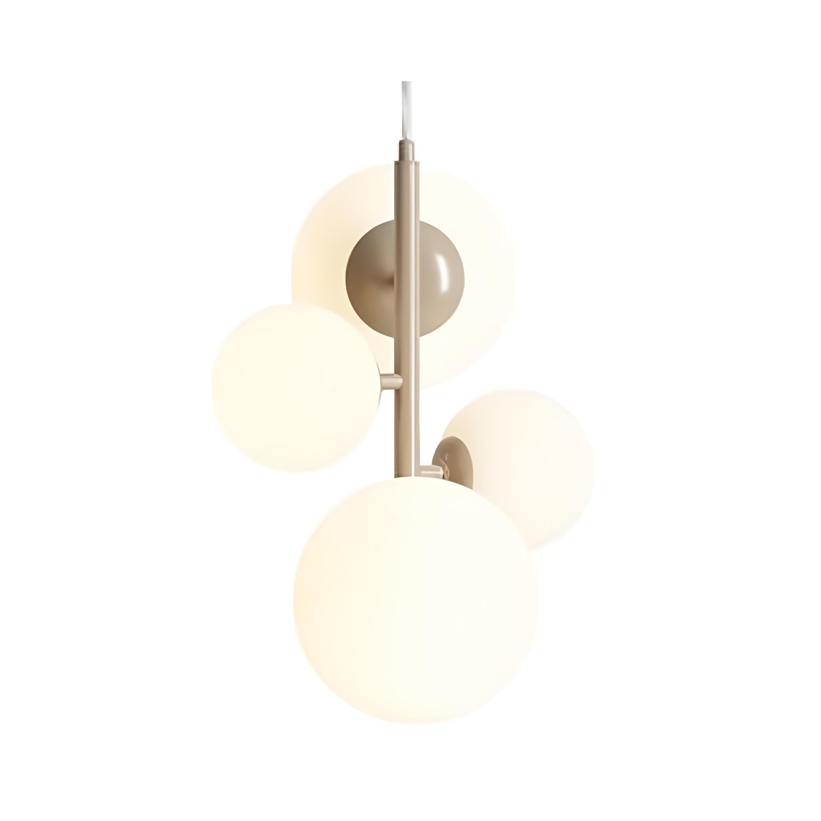 BLOOM QUATRO beige Hängelampe