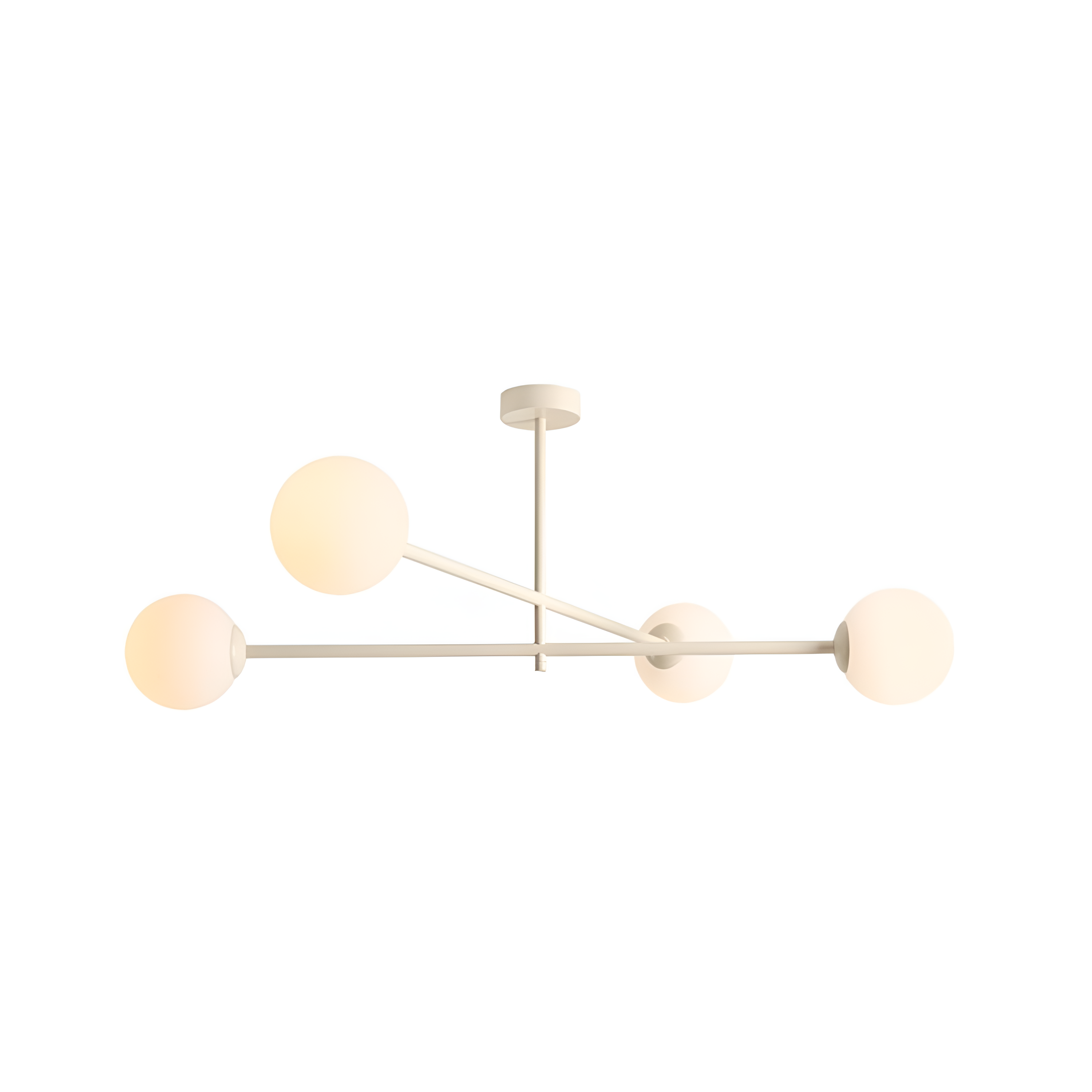 Pinne ceiling lamp quatro cream