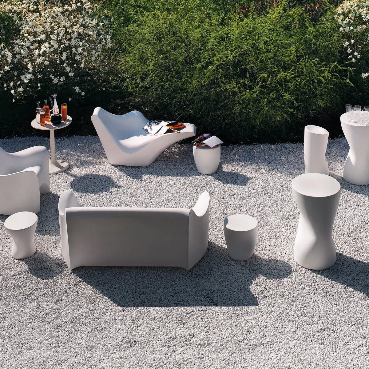 TOKYO POP white armchair
