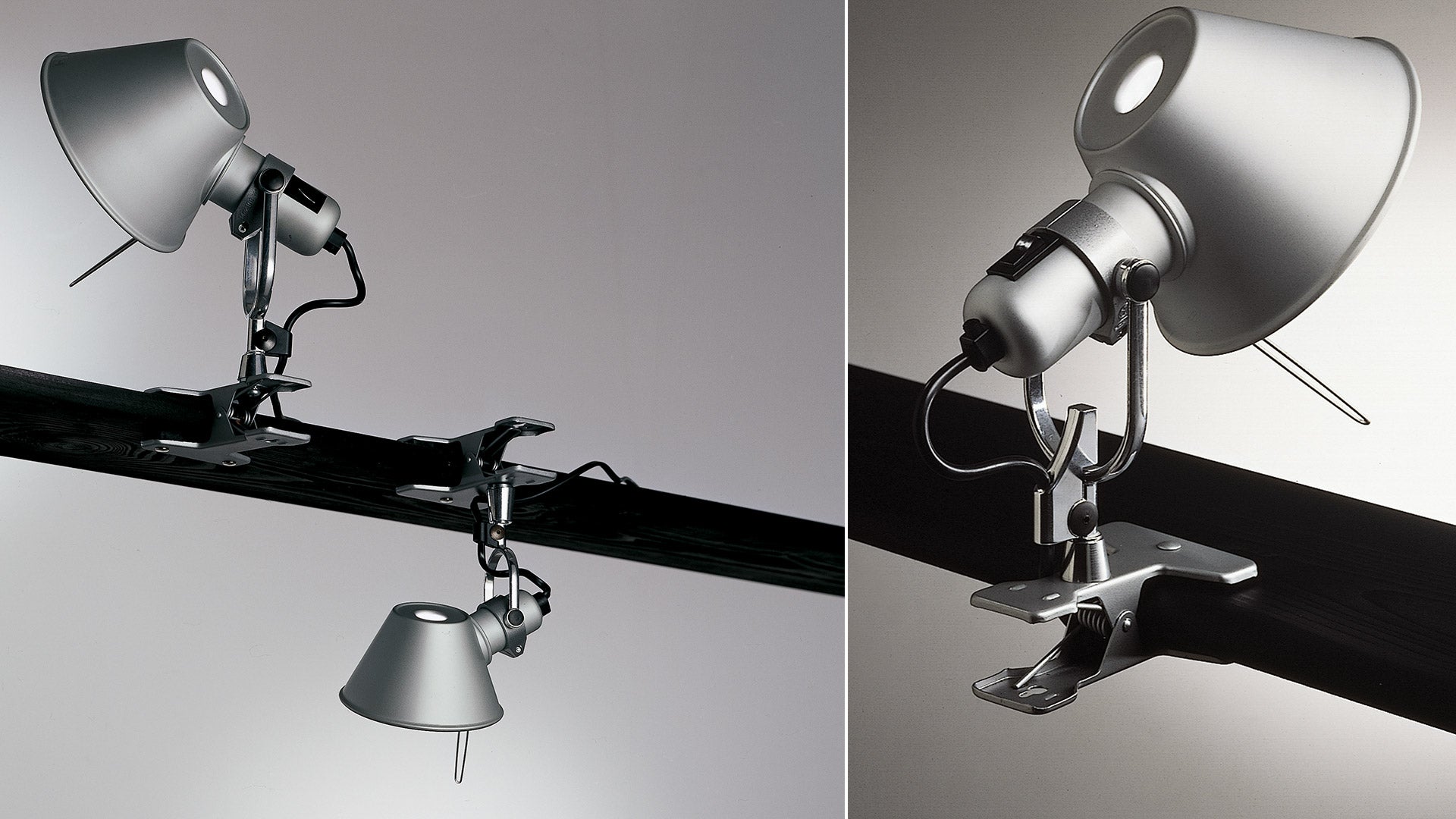 TOLOMEO PINZA Clip Lamp Aluminium
