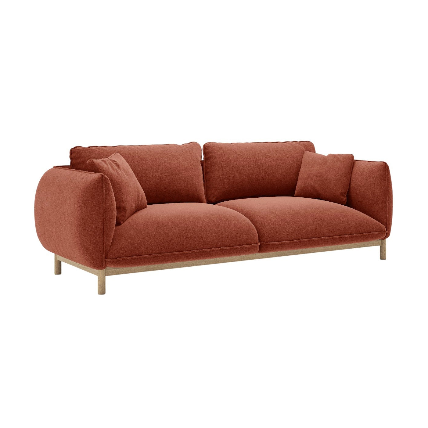 3-seater Sofa ADA chestnut chenille