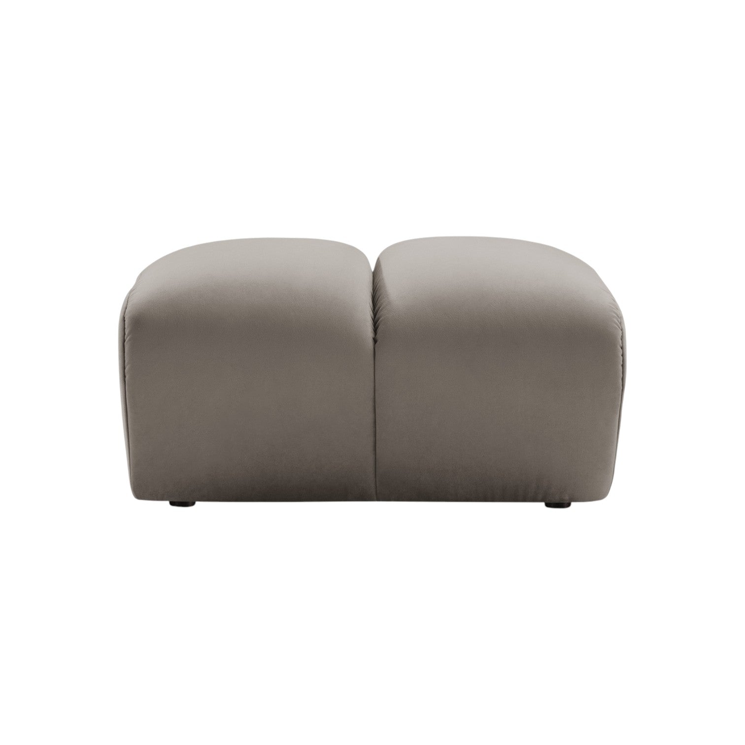 Velvet Ponuf, "Diana", 1 Seat, Gray Brown, 82x60x42
Made in Europe