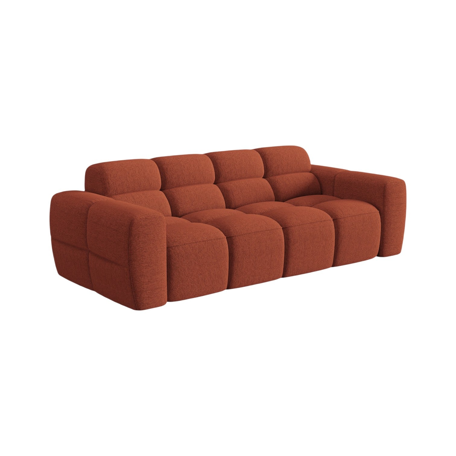 Sofa 3-Sitzer LISA terrakotta Chenille